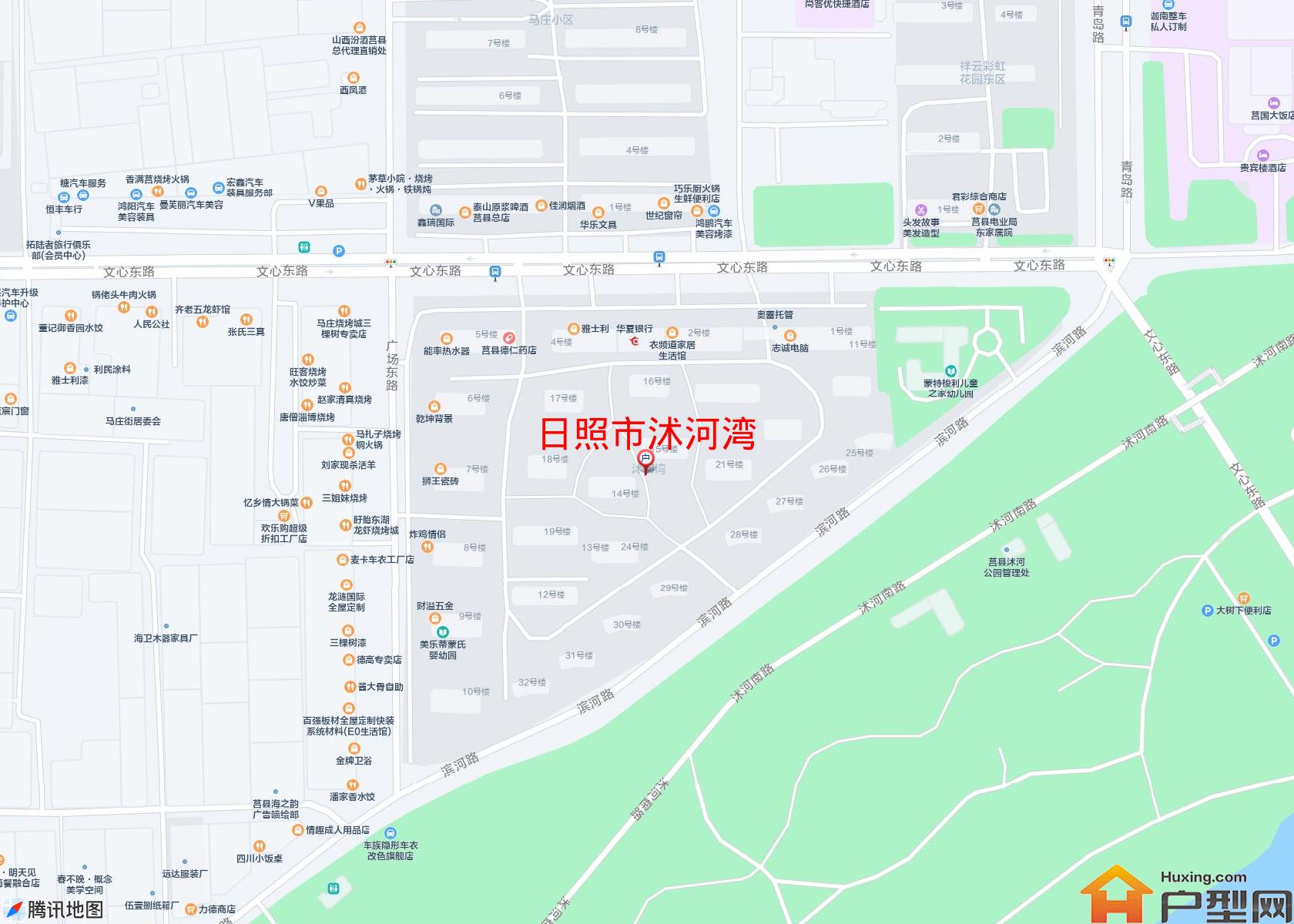 沭河湾小区 - 户型网