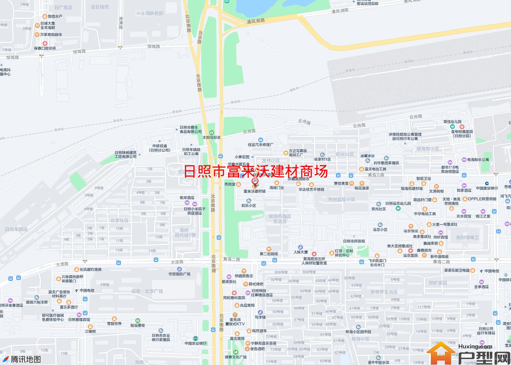 富来沃建材商场小区 - 户型网