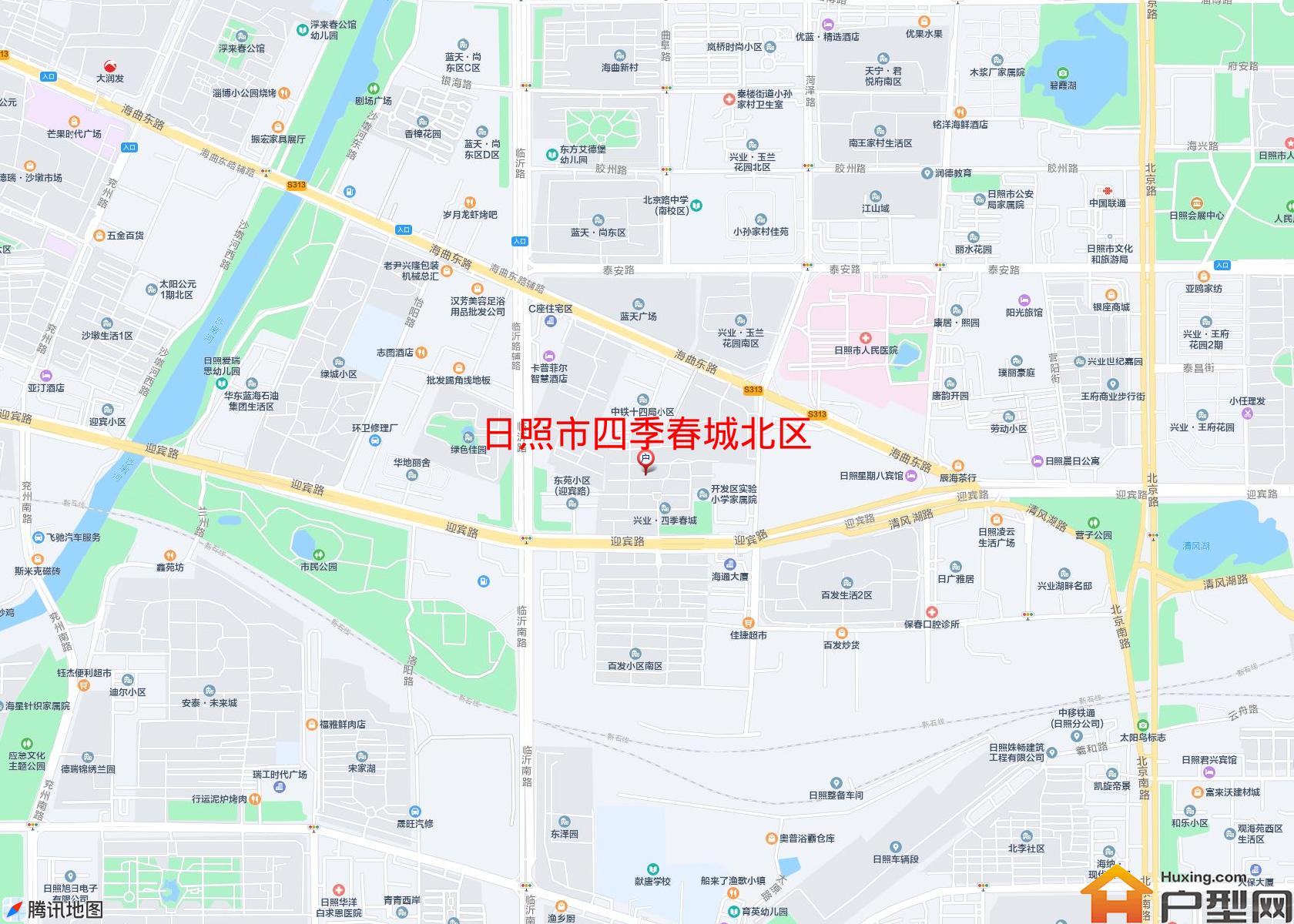 四季春城北区小区 - 户型网