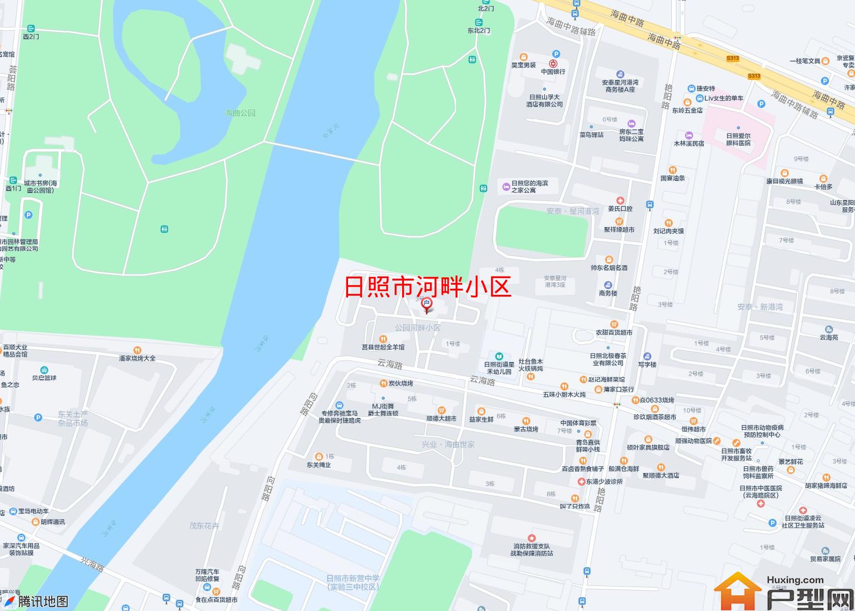 河畔小区小区 - 户型网