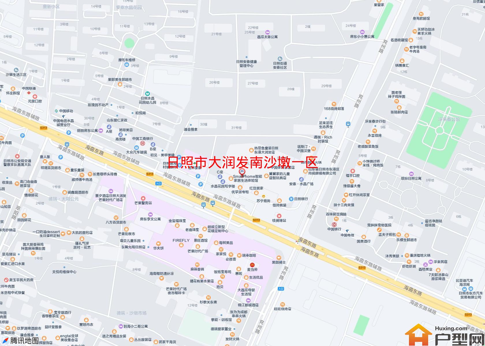 大润发南沙墩一区小区 - 户型网