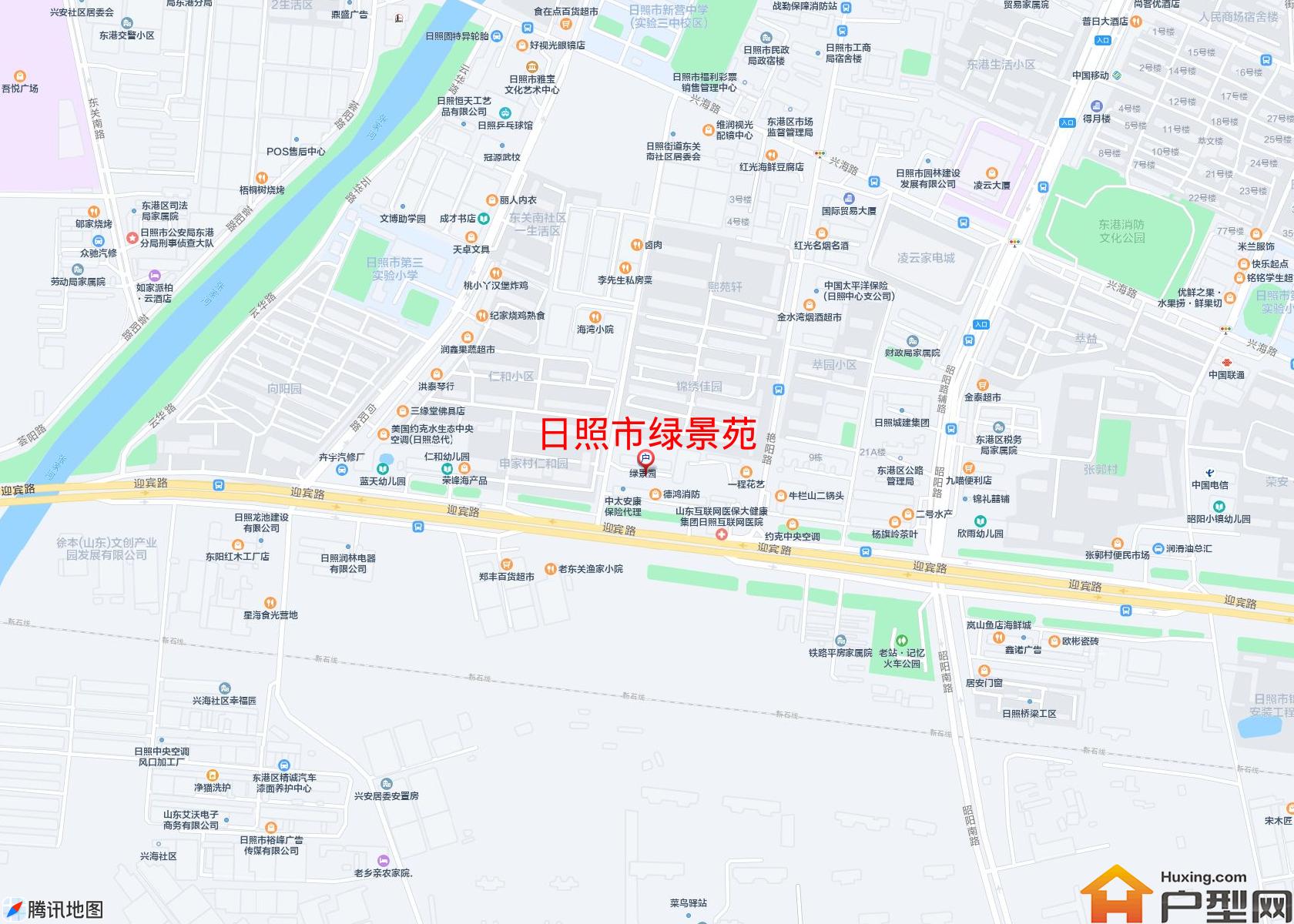 绿景苑小区 - 户型网