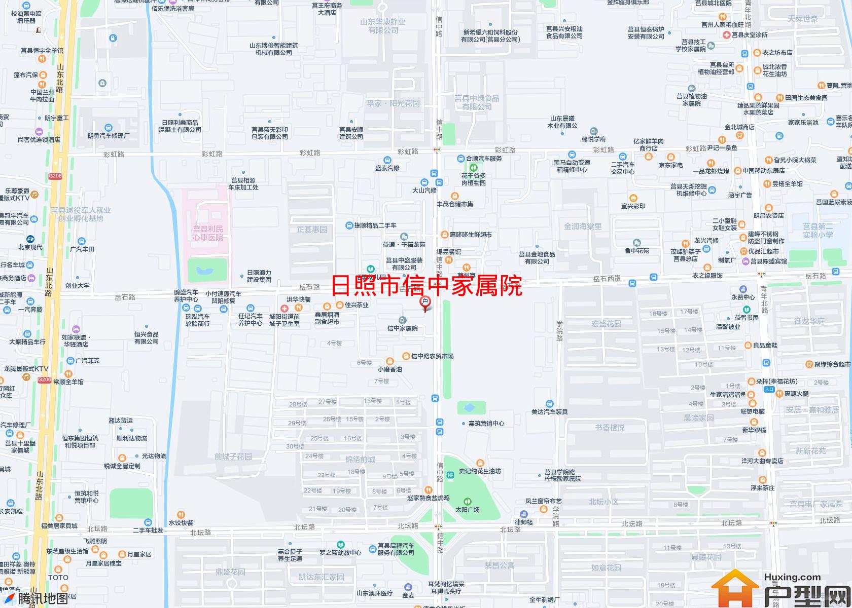 信中家属院小区 - 户型网