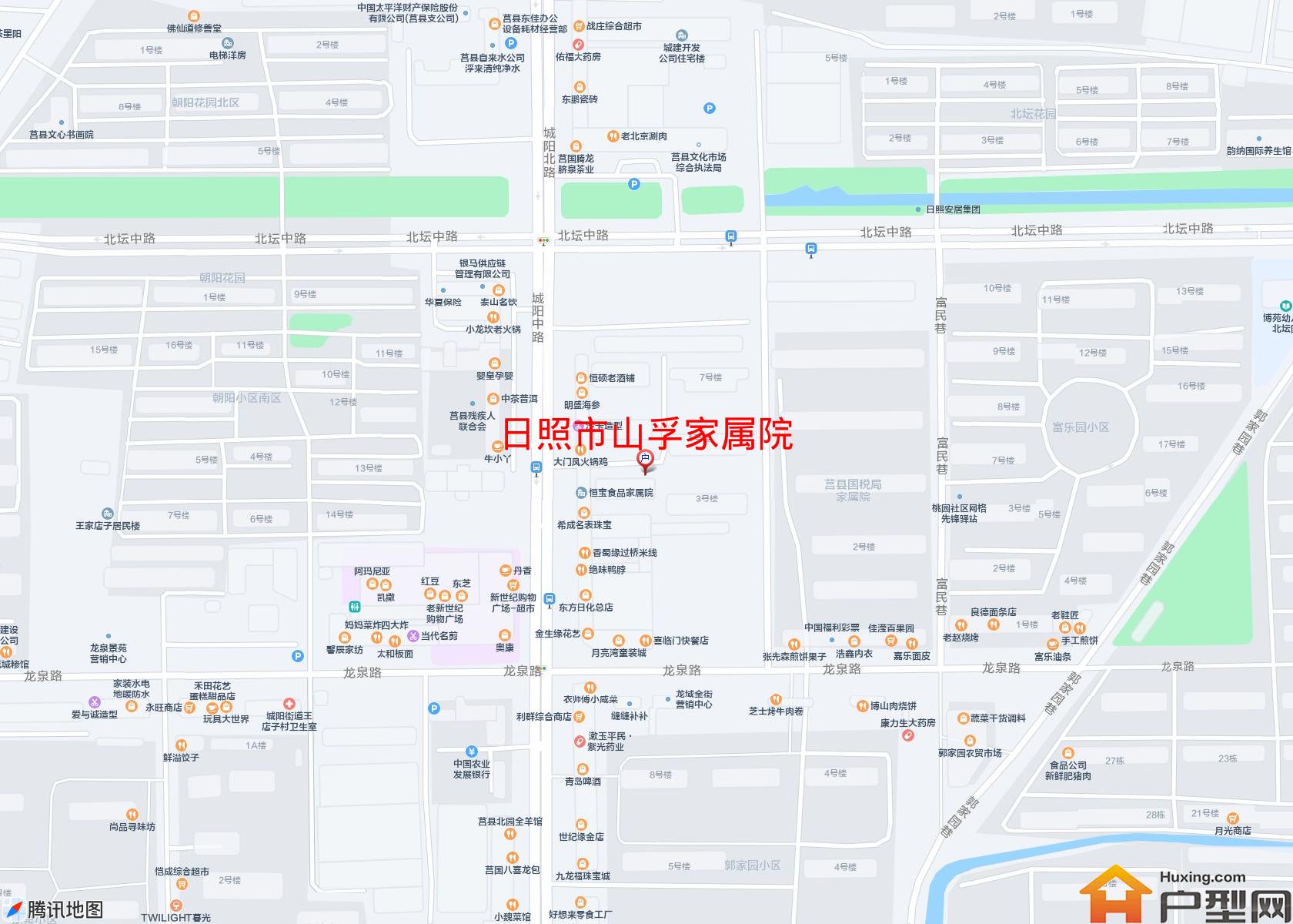 山孚家属院小区 - 户型网
