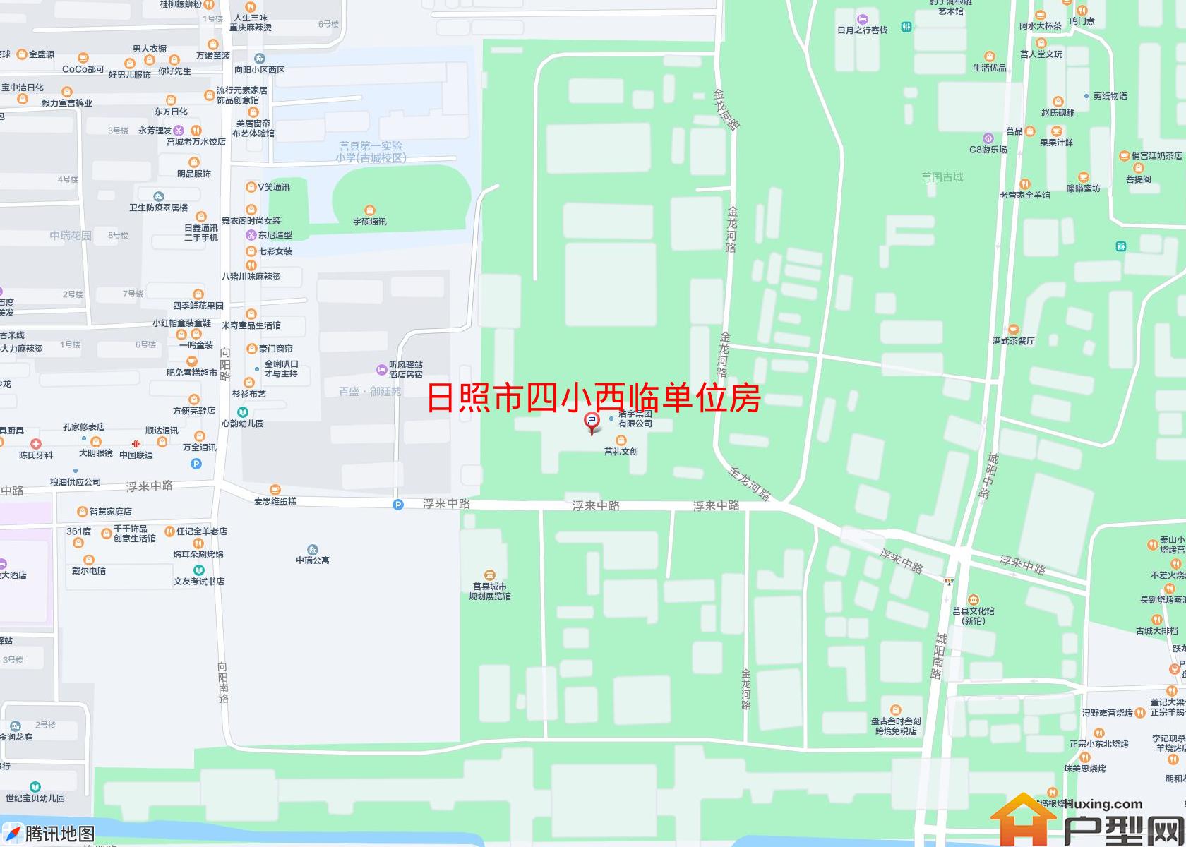 四小西临单位房小区 - 户型网