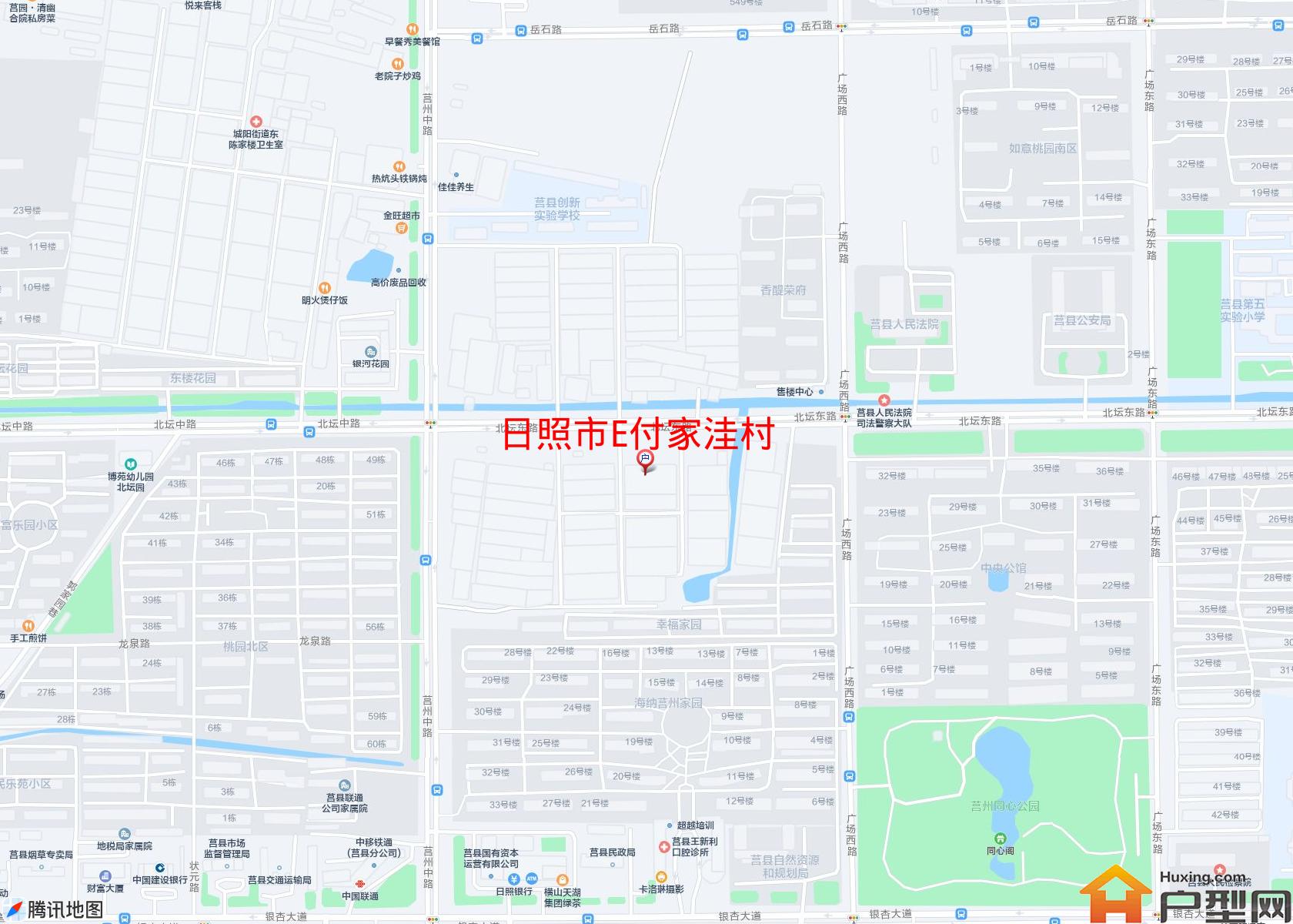 E付家洼村小区 - 户型网