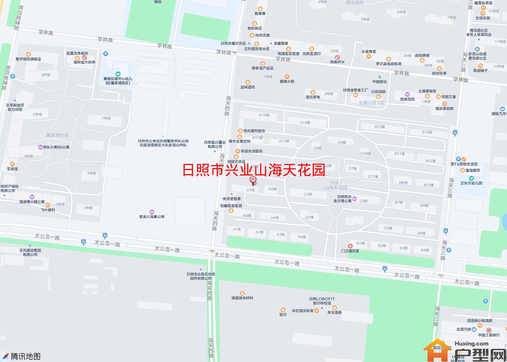 兴业山海天花园小区 - 户型网