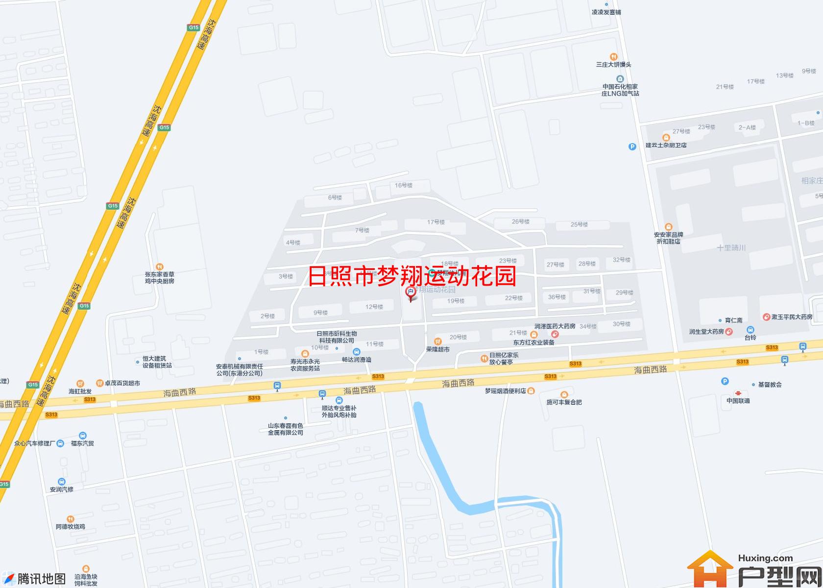 梦翔运动花园小区 - 户型网