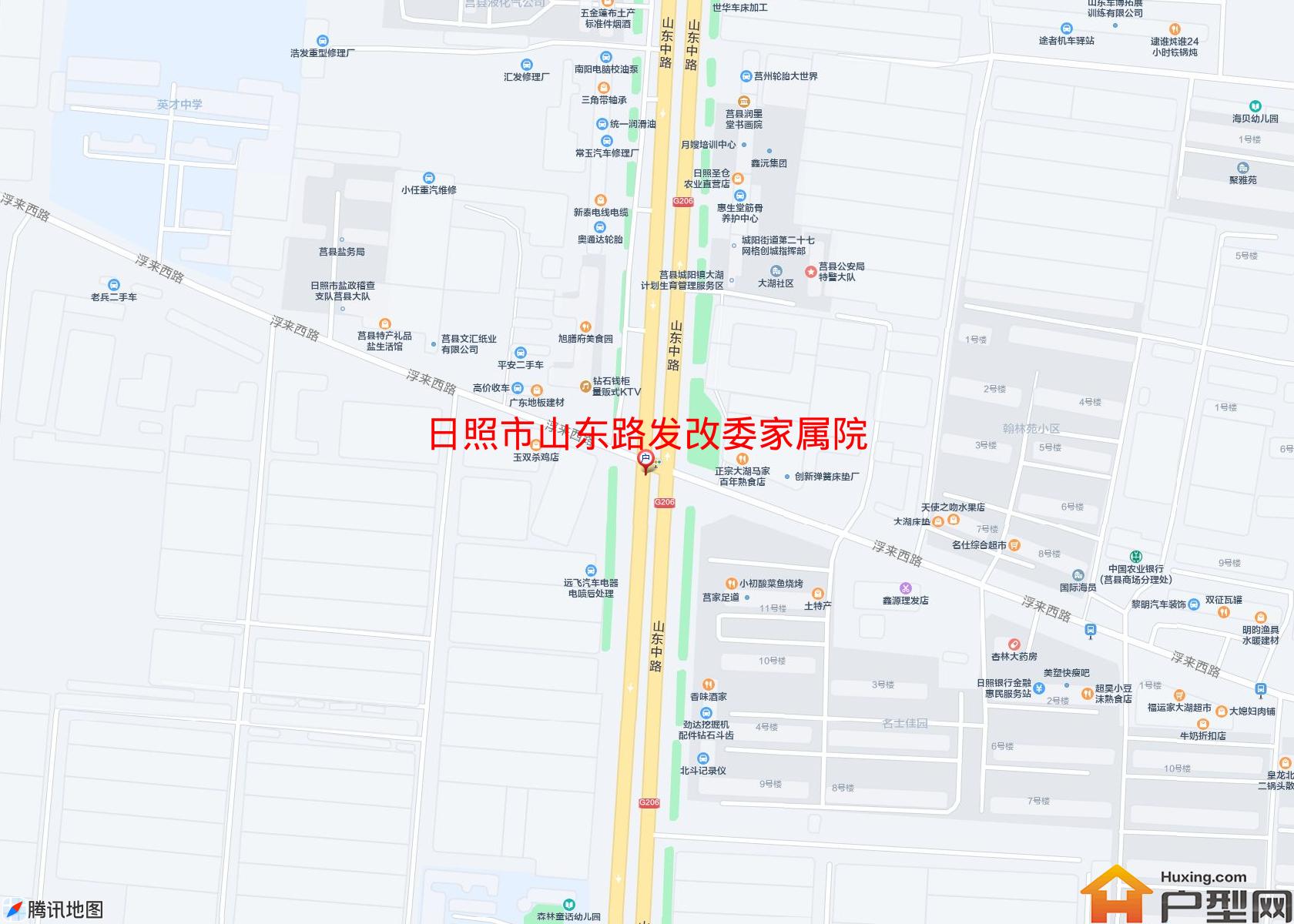 山东路发改委家属院小区 - 户型网