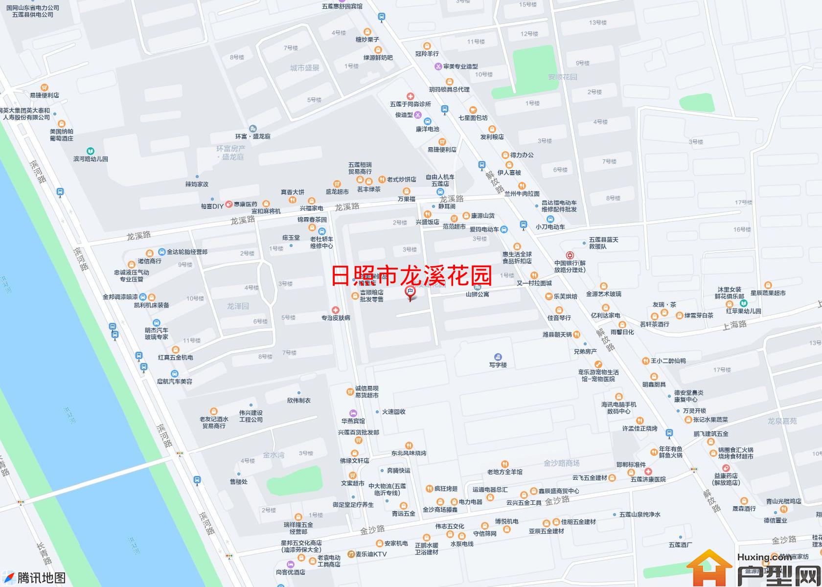 龙溪花园小区 - 户型网