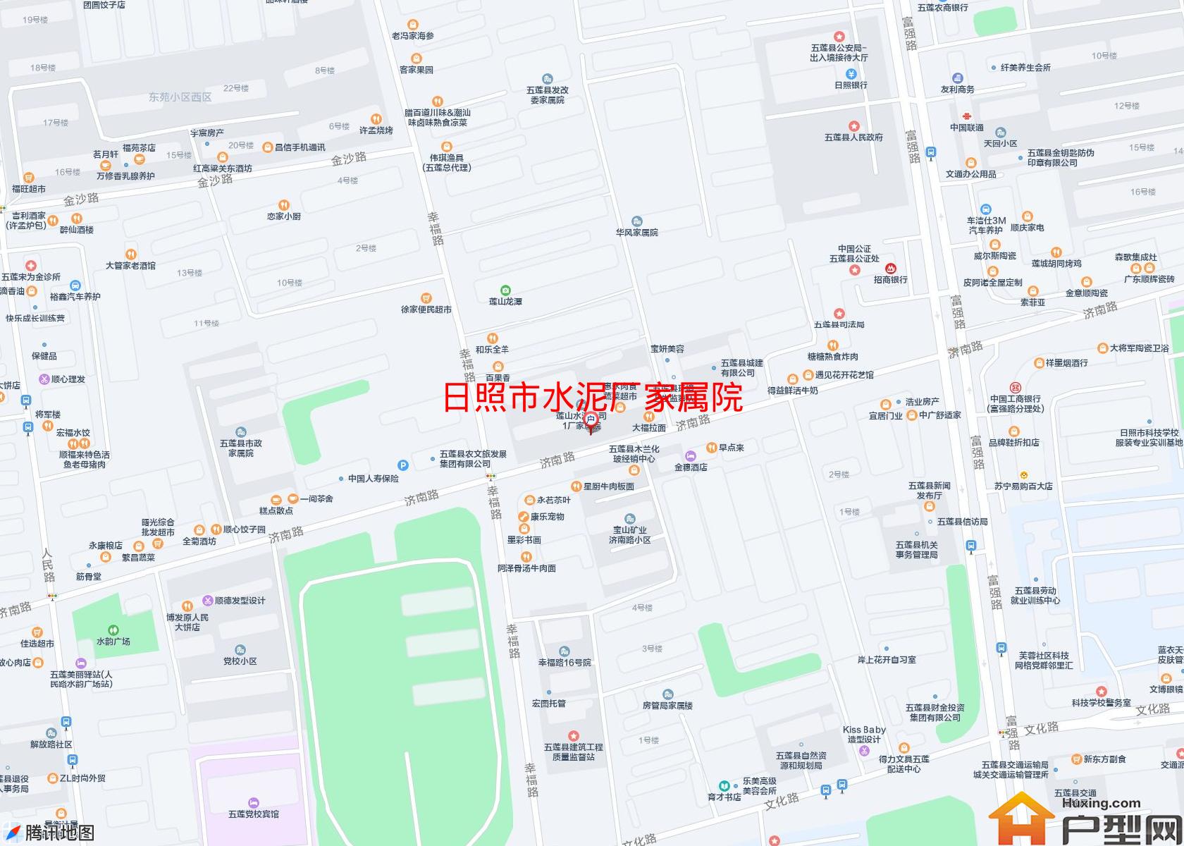 水泥厂家属院小区 - 户型网