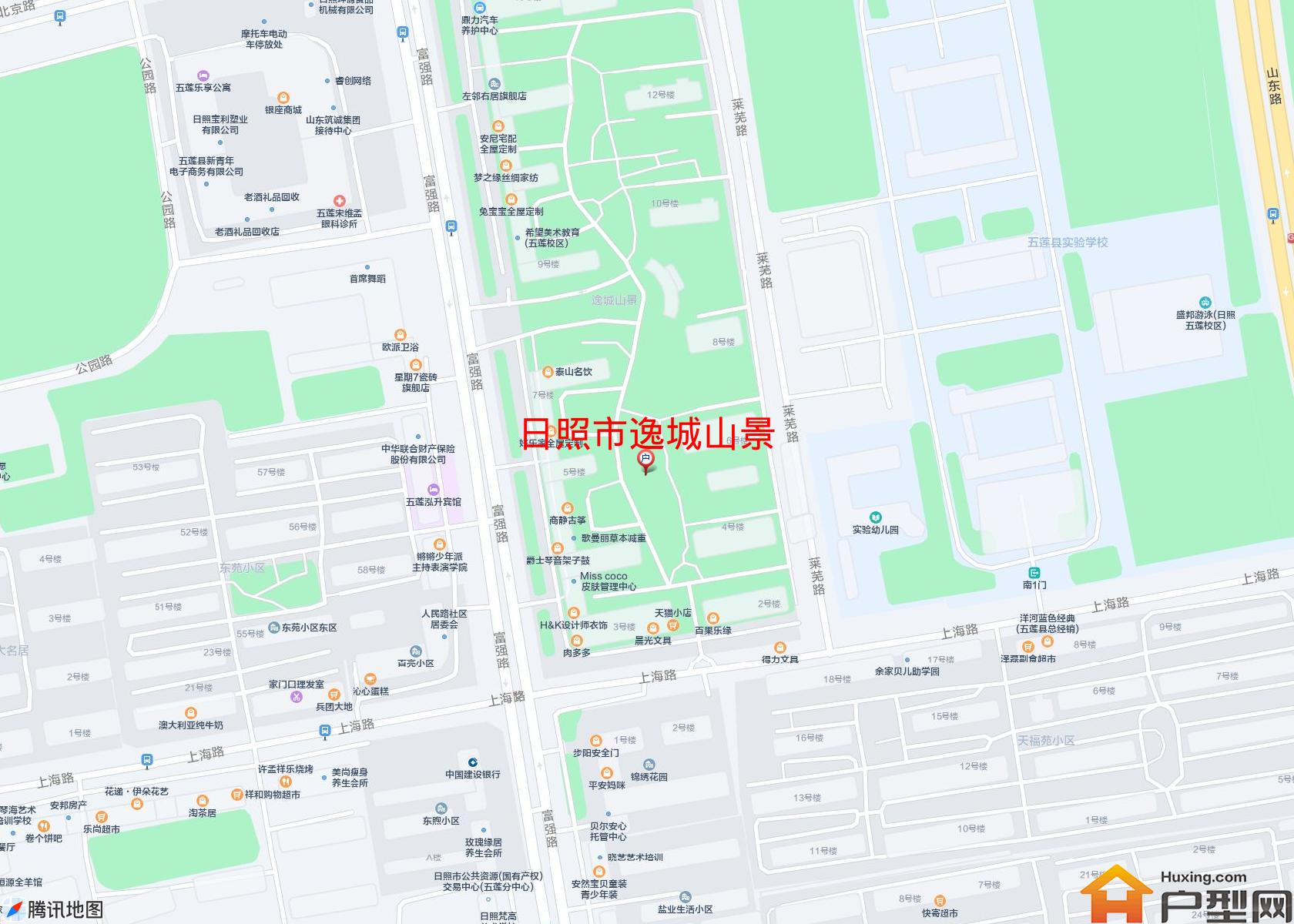 逸城山景小区 - 户型网
