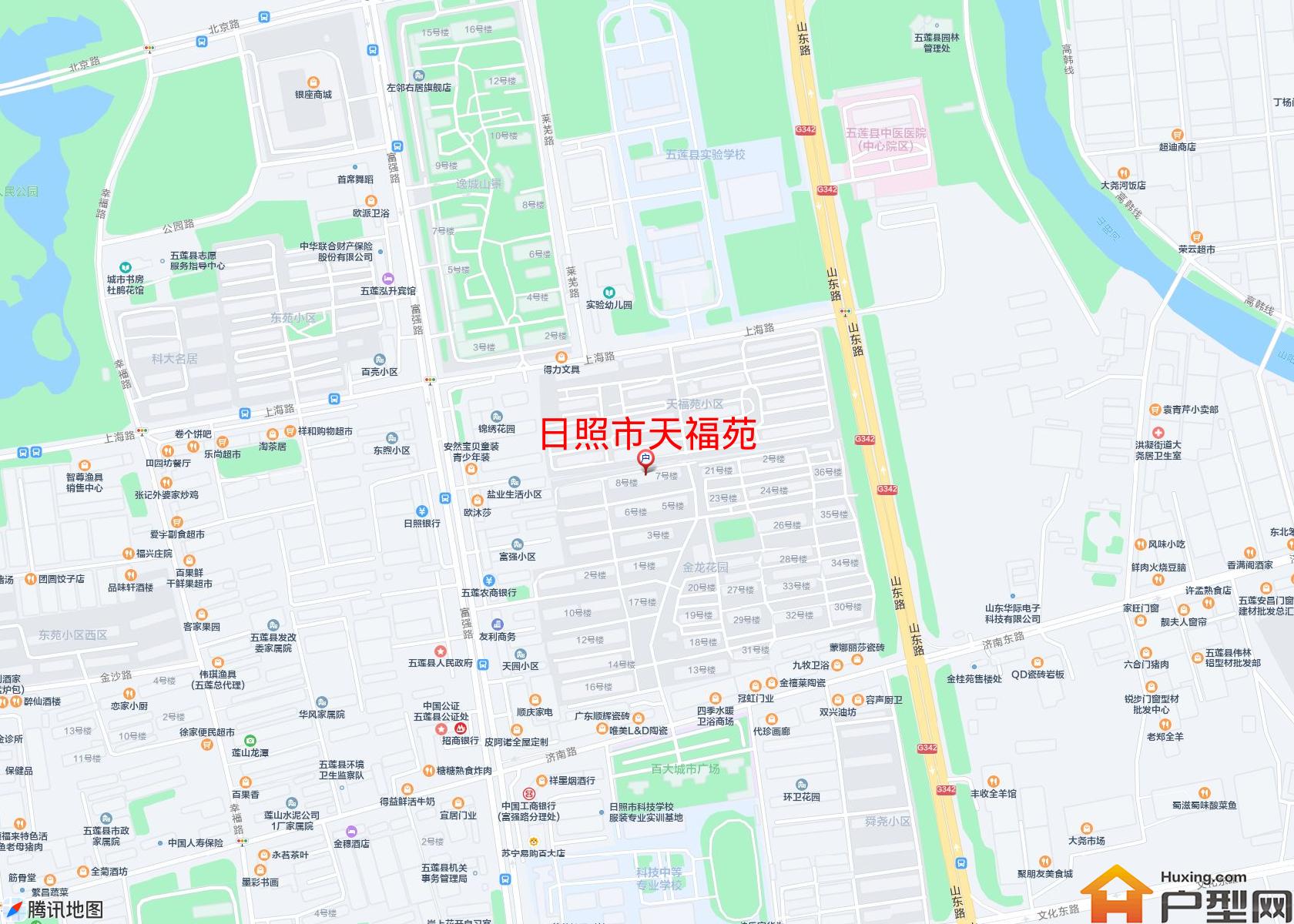 天福苑小区 - 户型网