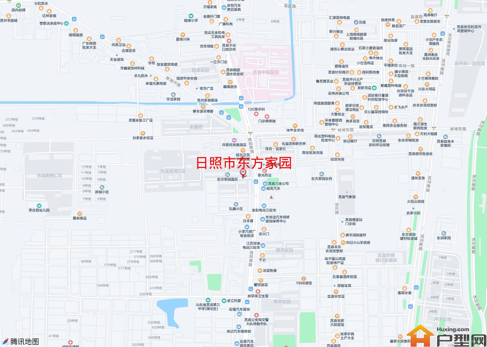 东方家园小区 - 户型网