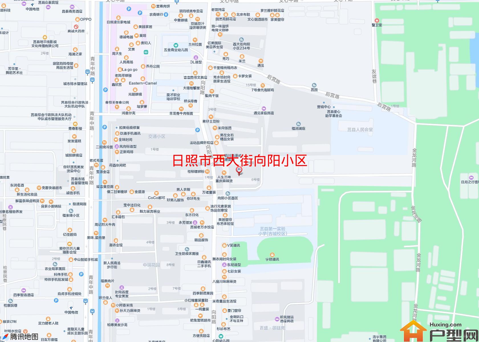 西大街向阳小区小区 - 户型网