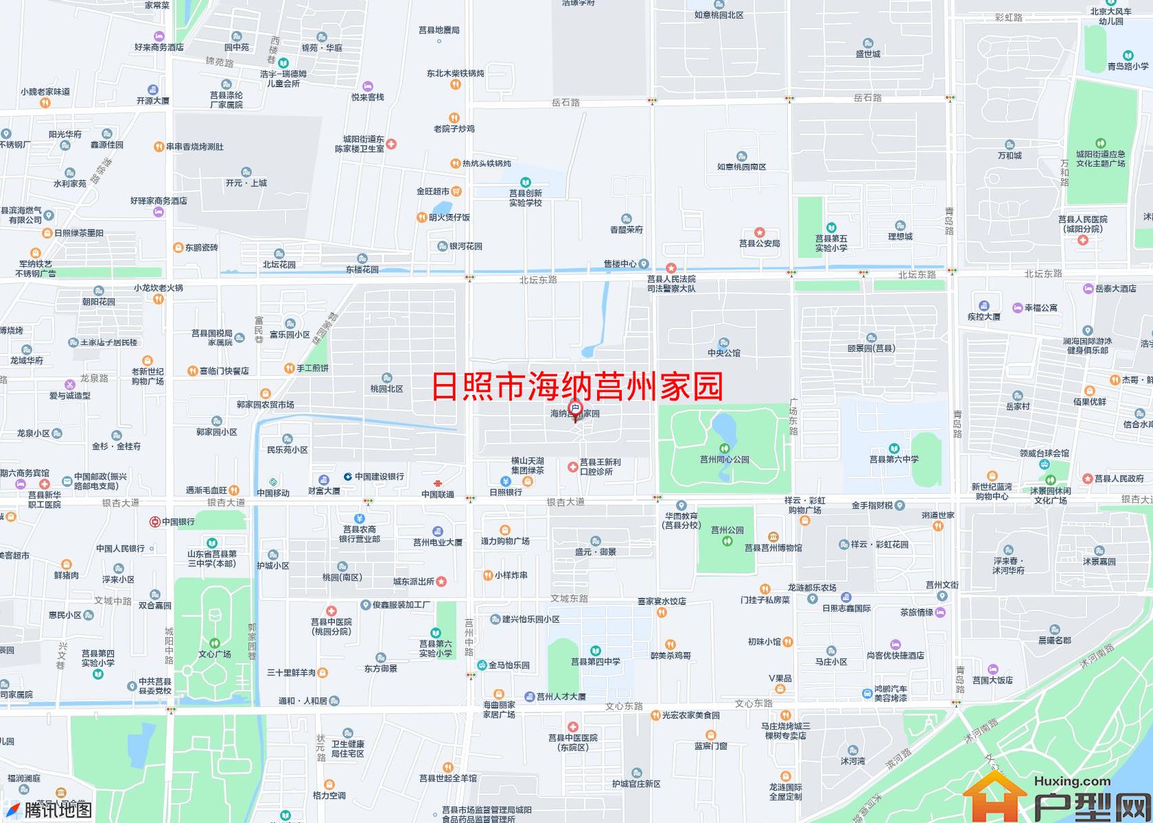 海纳莒州家园小区 - 户型网