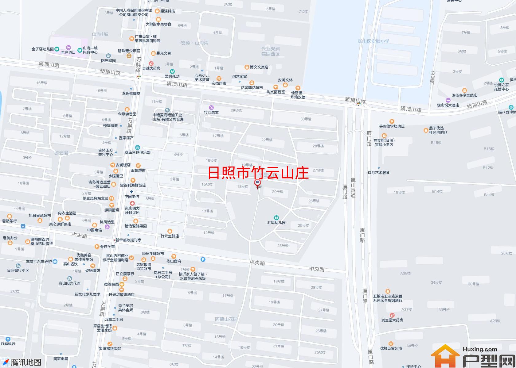 竹云山庄小区 - 户型网
