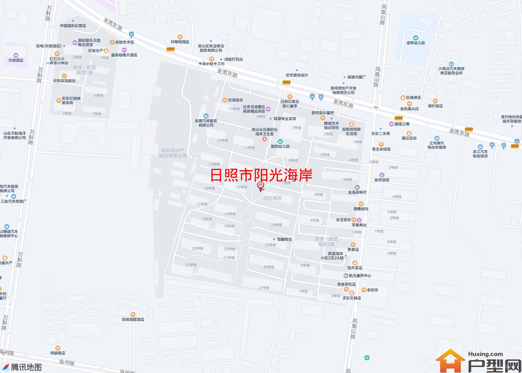 阳光海岸小区 - 户型网