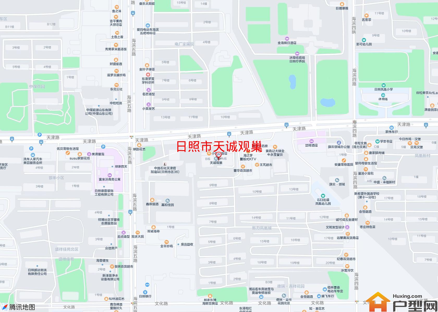 天诚观巢小区 - 户型网