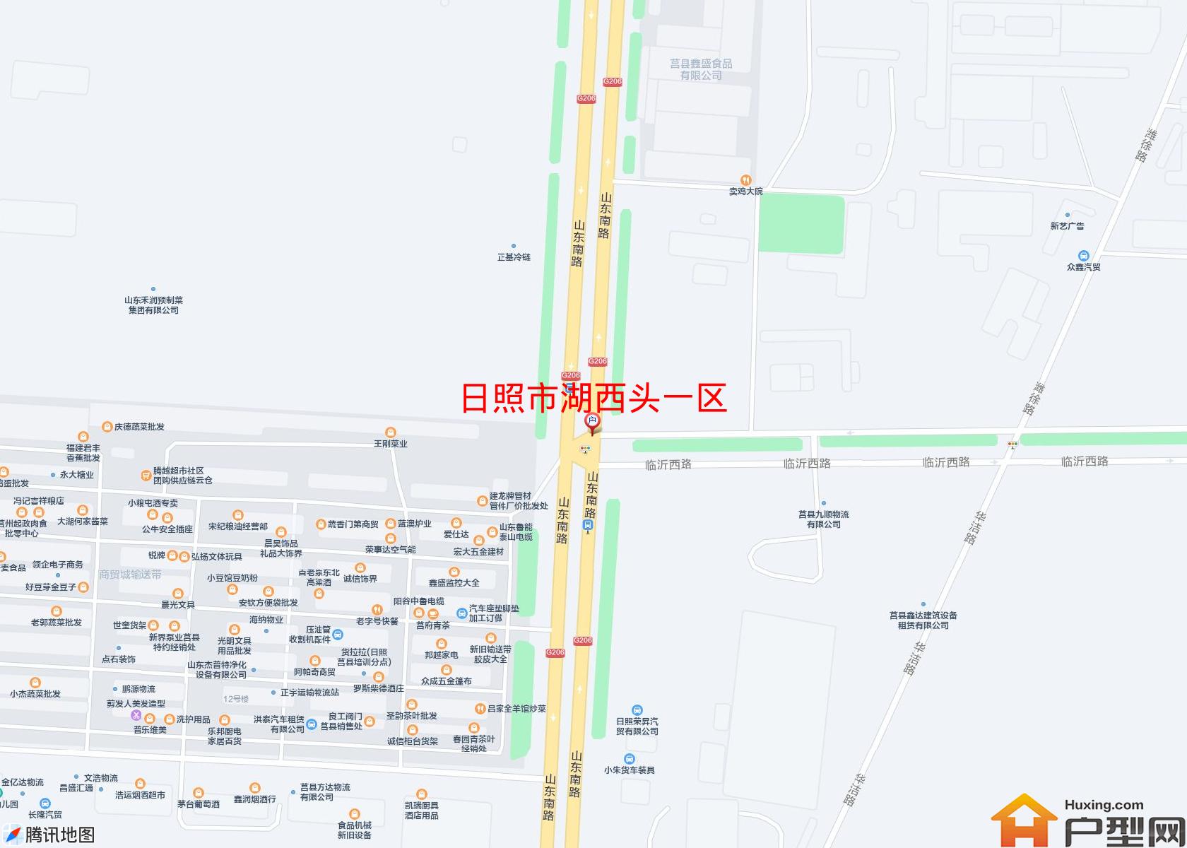 湖西头一区小区 - 户型网