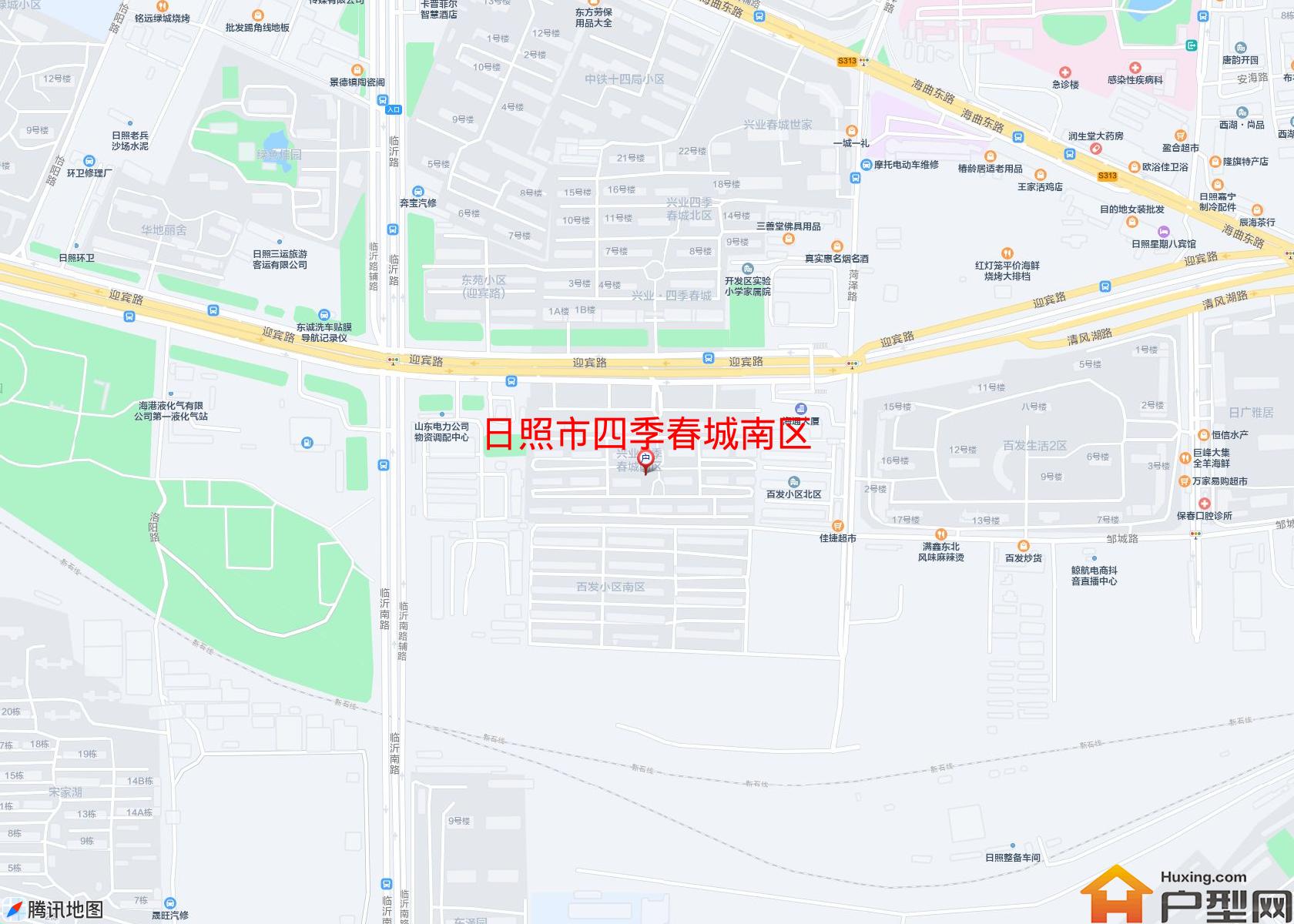 四季春城南区小区 - 户型网