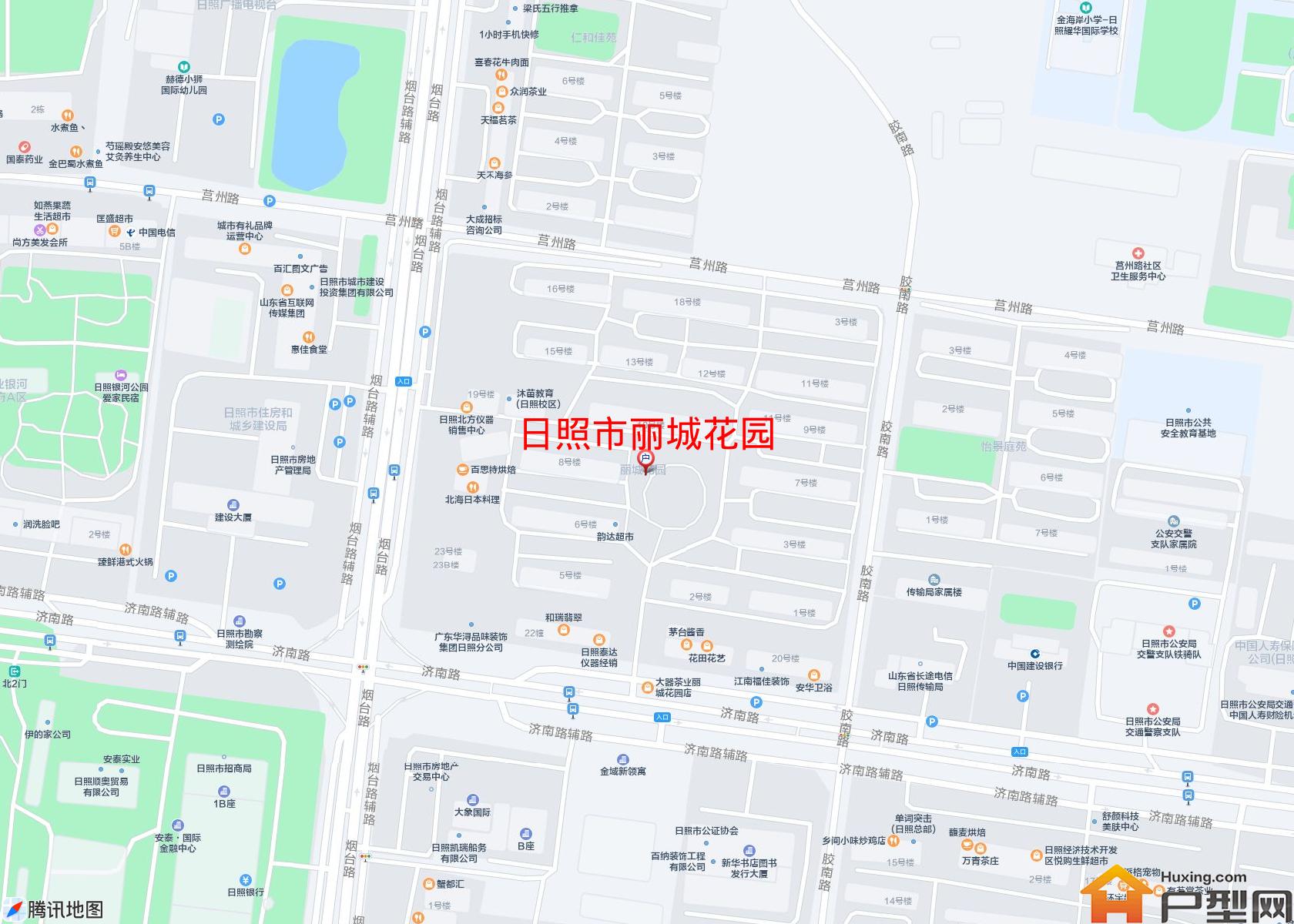 丽城花园小区 - 户型网