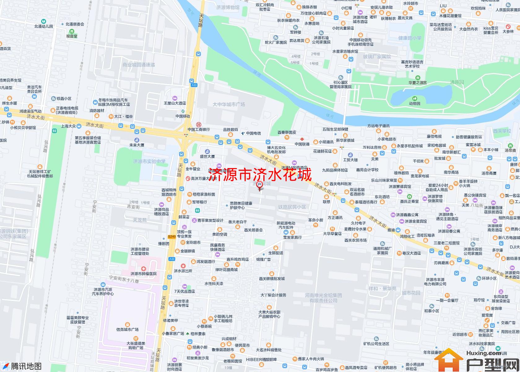 济水花城小区 - 户型网