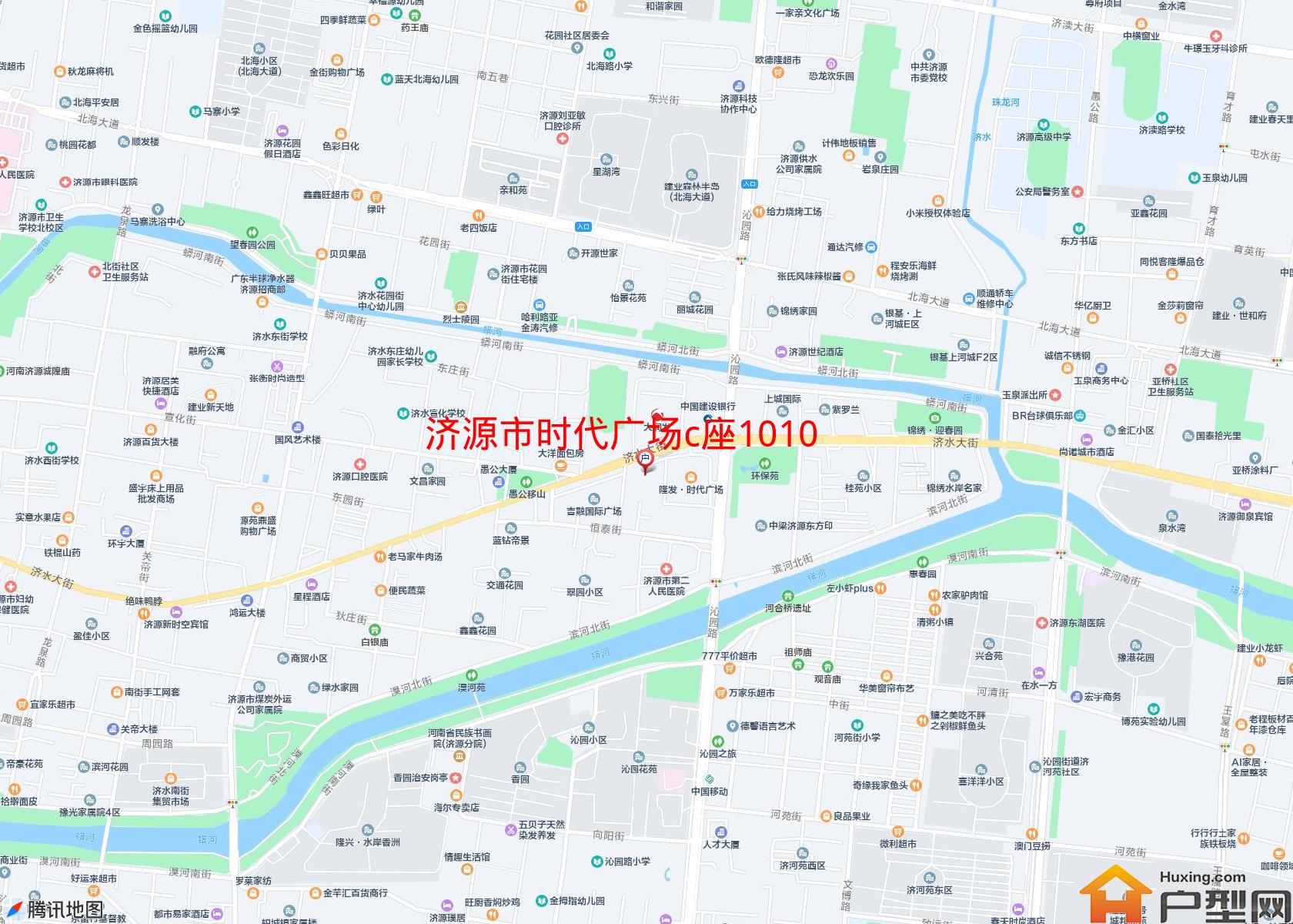 时代广场c座1010室小区 - 户型网
