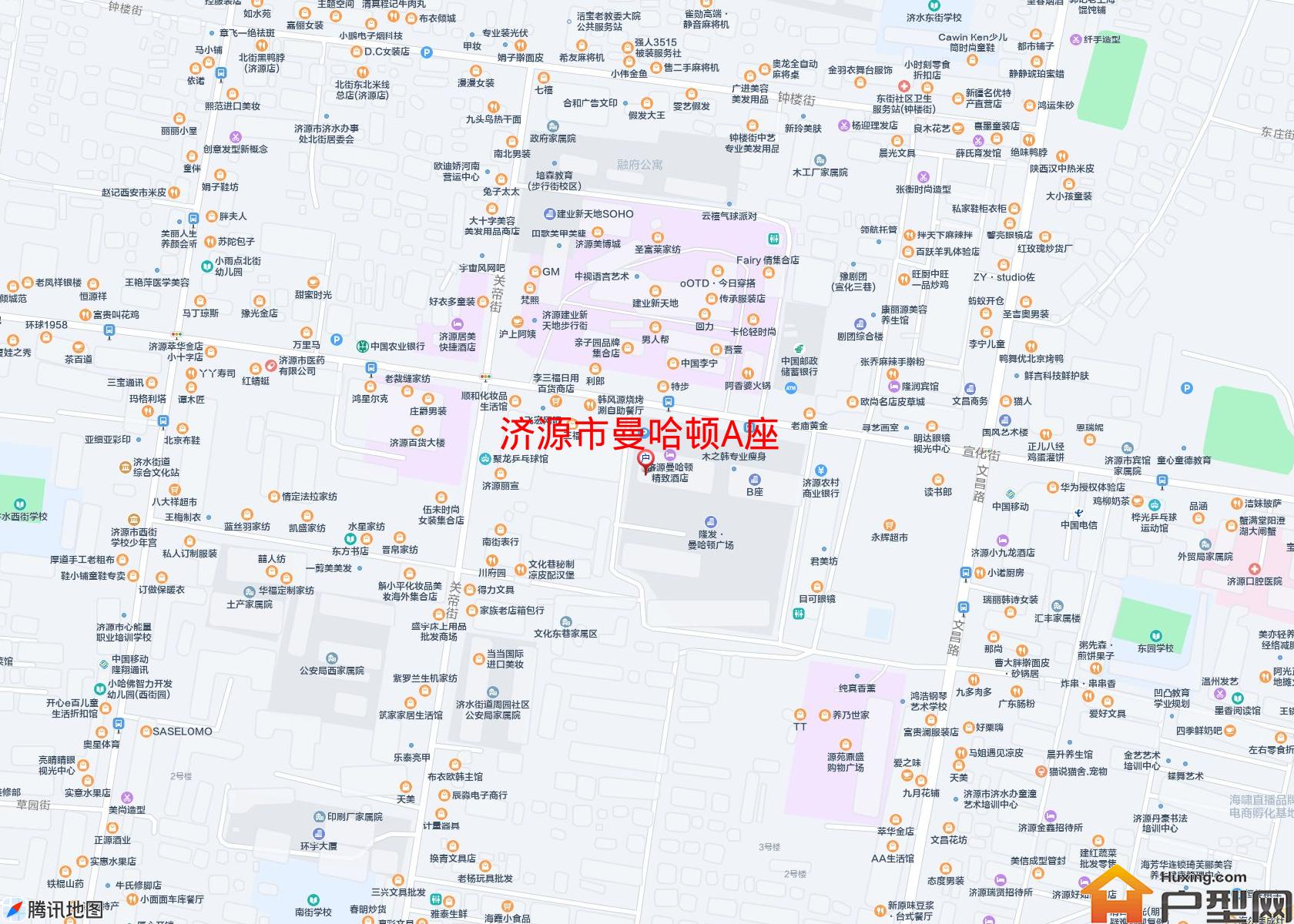 曼哈顿A座小区 - 户型网
