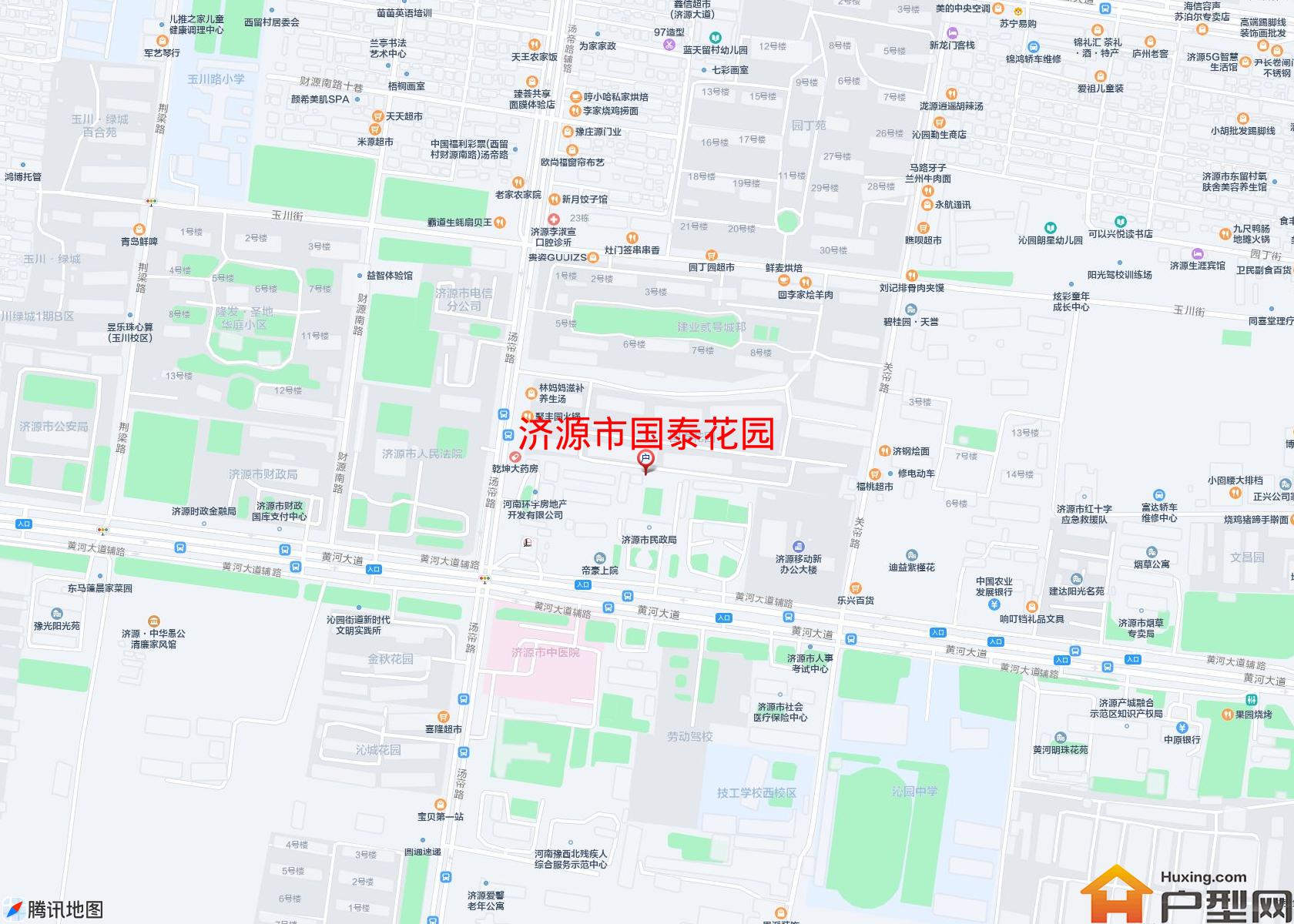 国泰花园小区 - 户型网