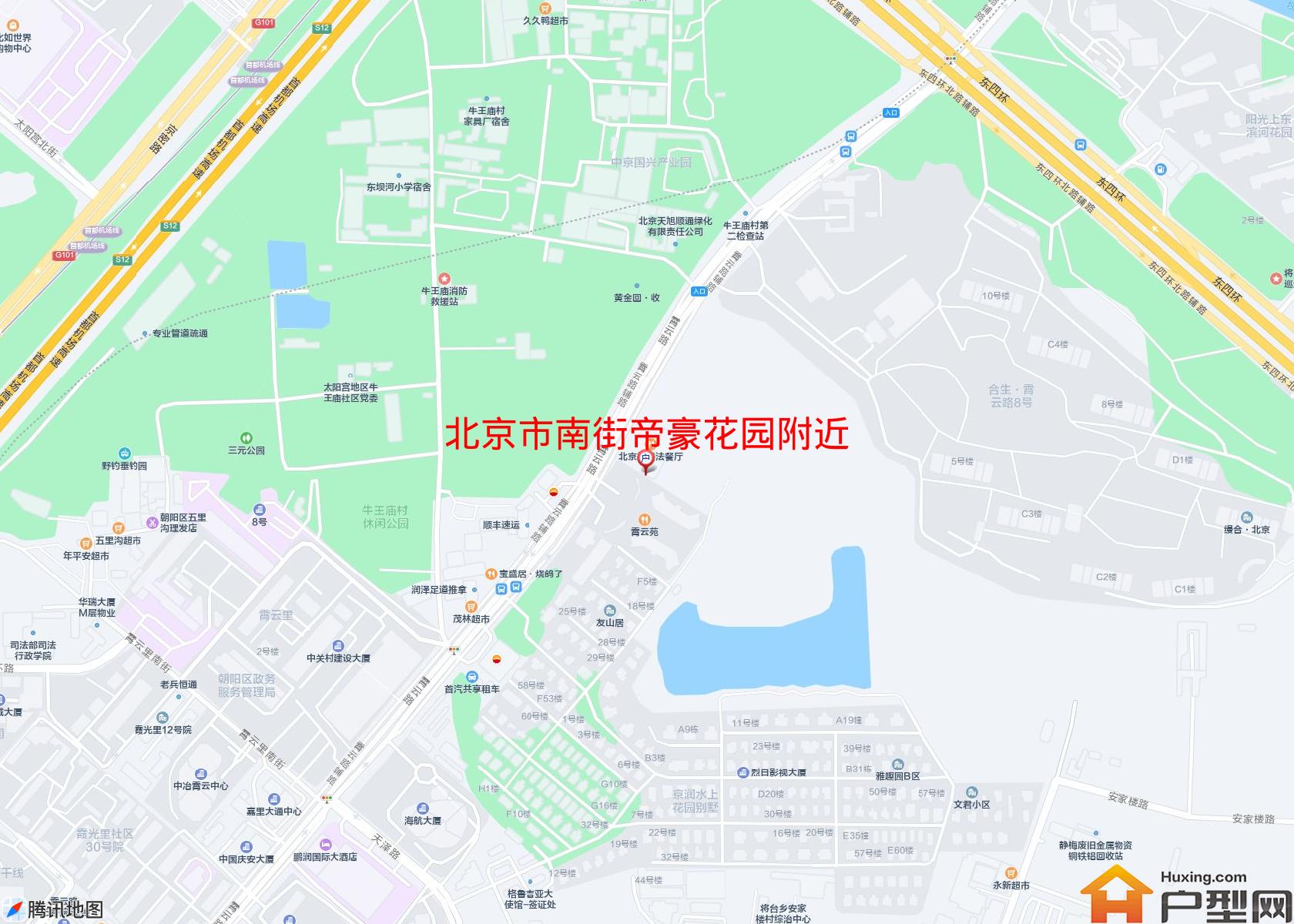 南街帝豪花园附近小区 - 户型网