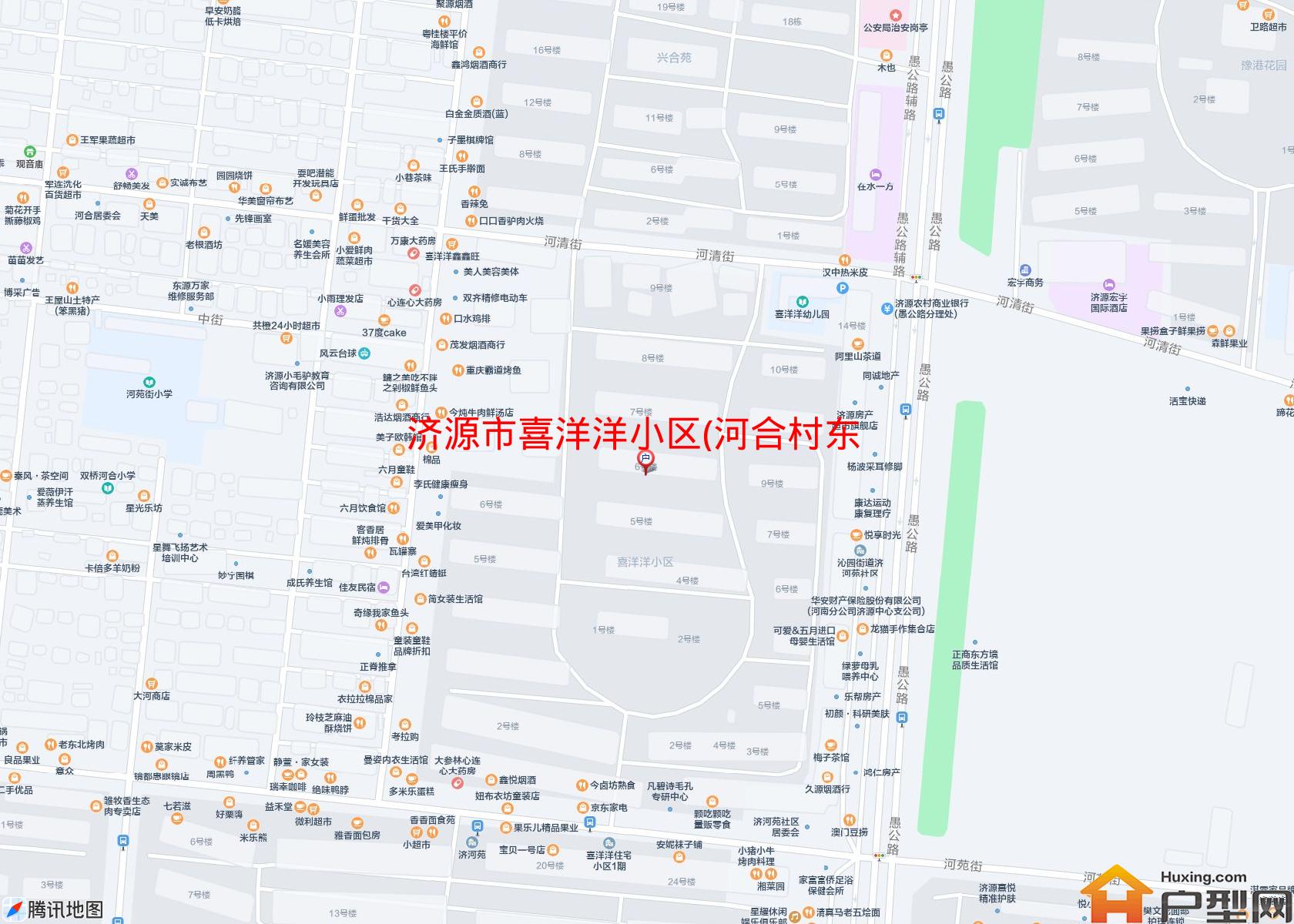喜洋洋小区(河合村东)小区 - 户型网