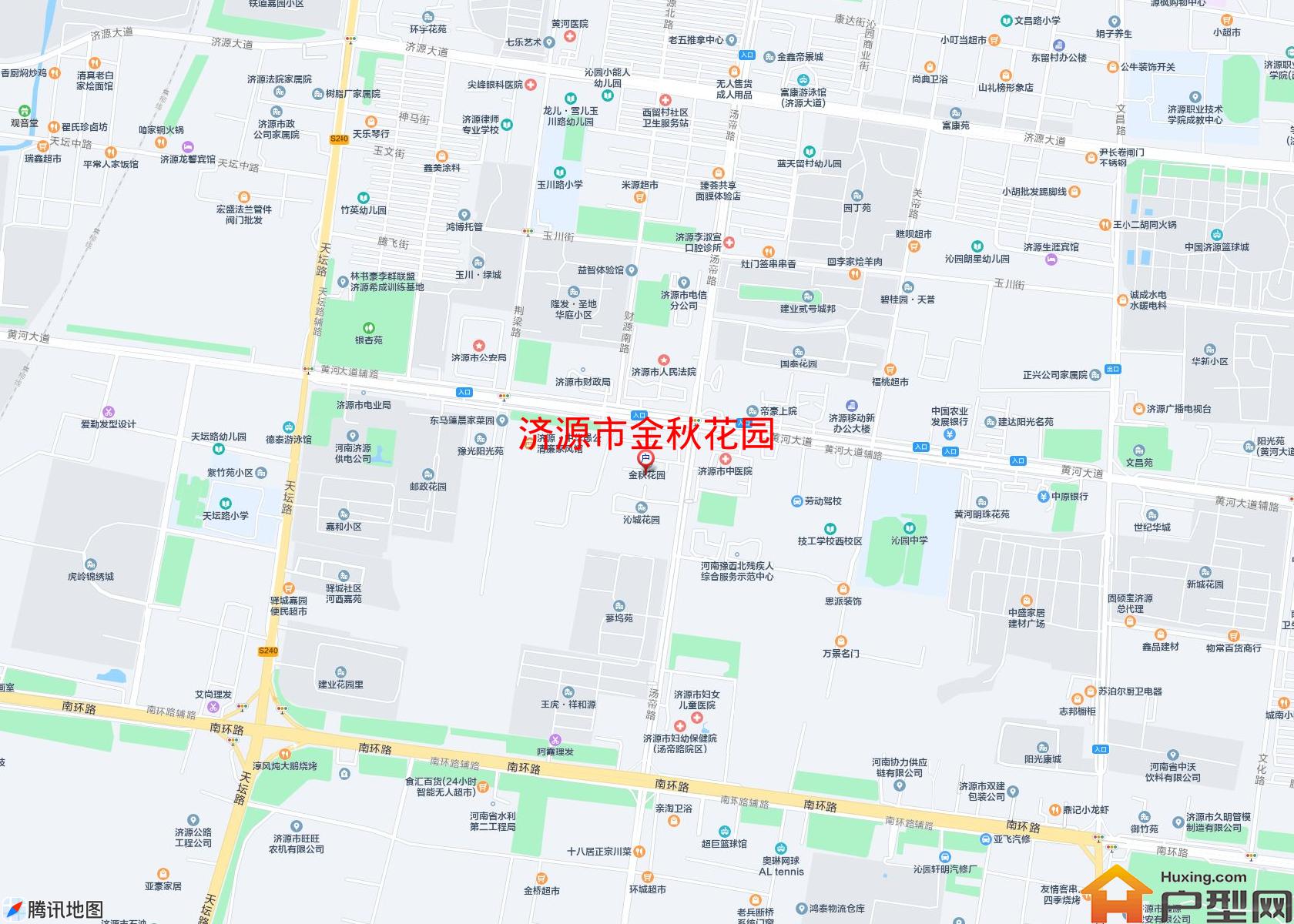 金秋花园小区 - 户型网