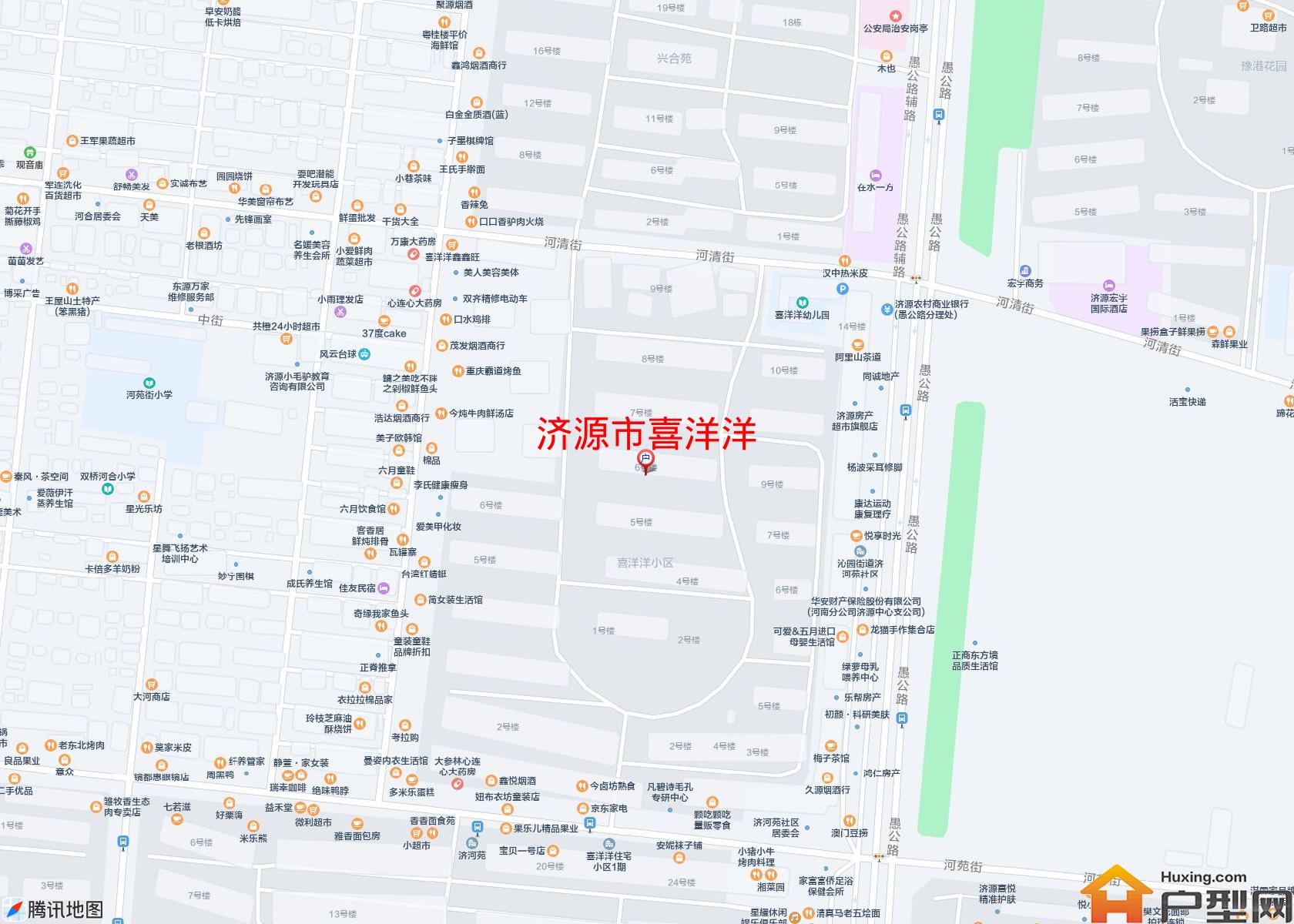 喜洋洋小区 - 户型网