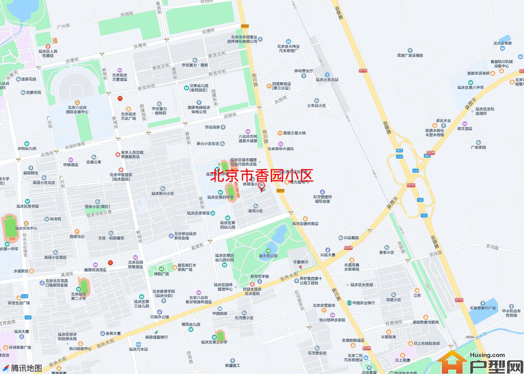 香园小区小区 - 户型网