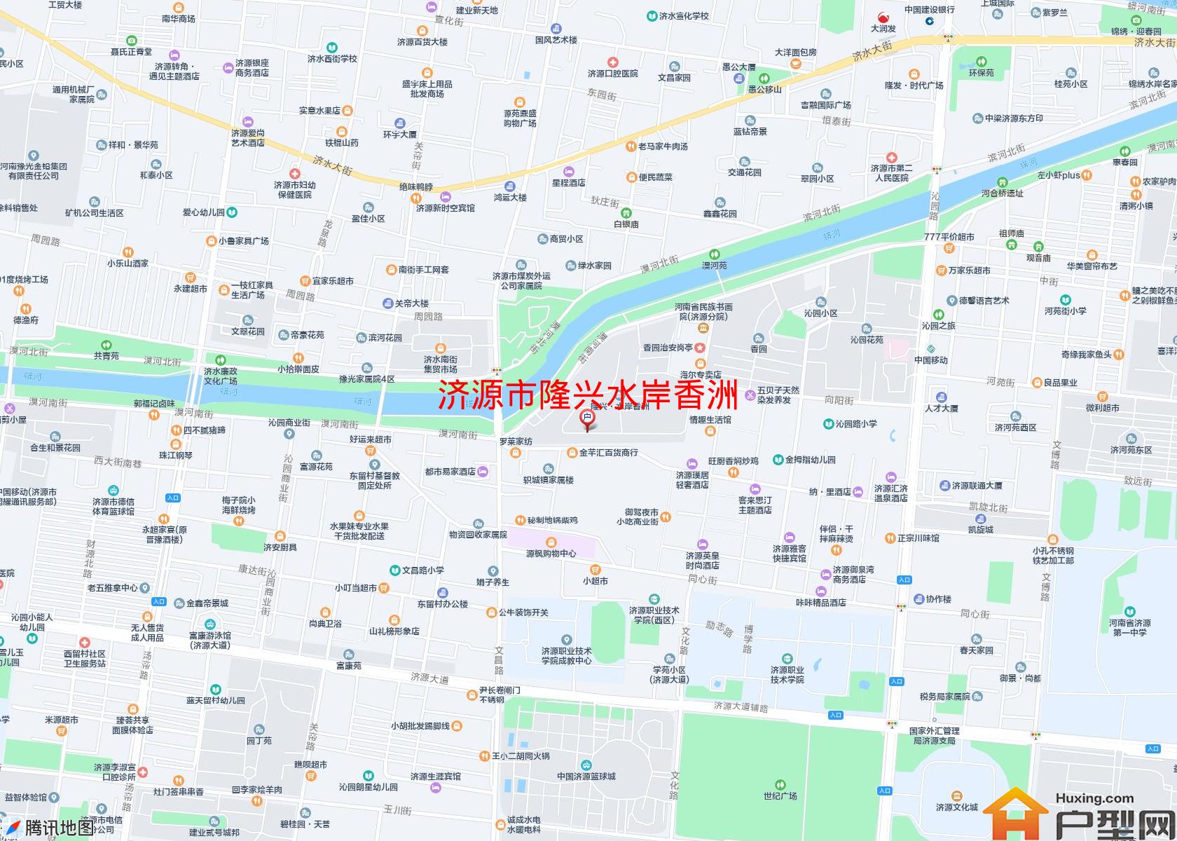 隆兴水岸香洲小区 - 户型网