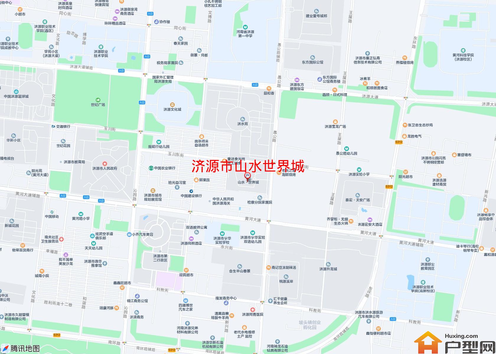 山水世界城小区 - 户型网