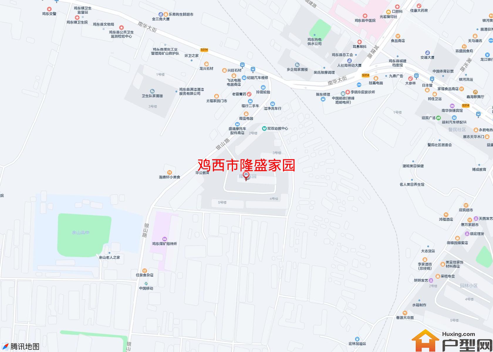 隆盛家园小区 - 户型网
