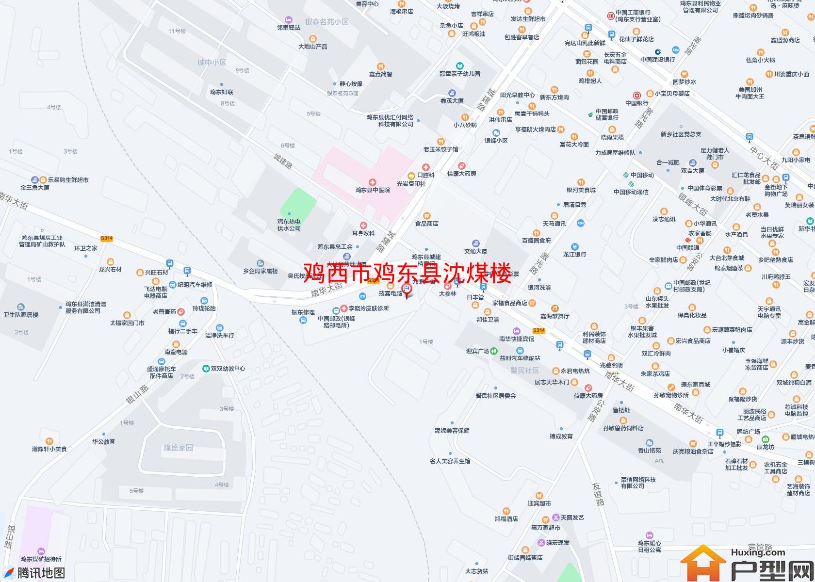 鸡东县沈煤楼小区 - 户型网