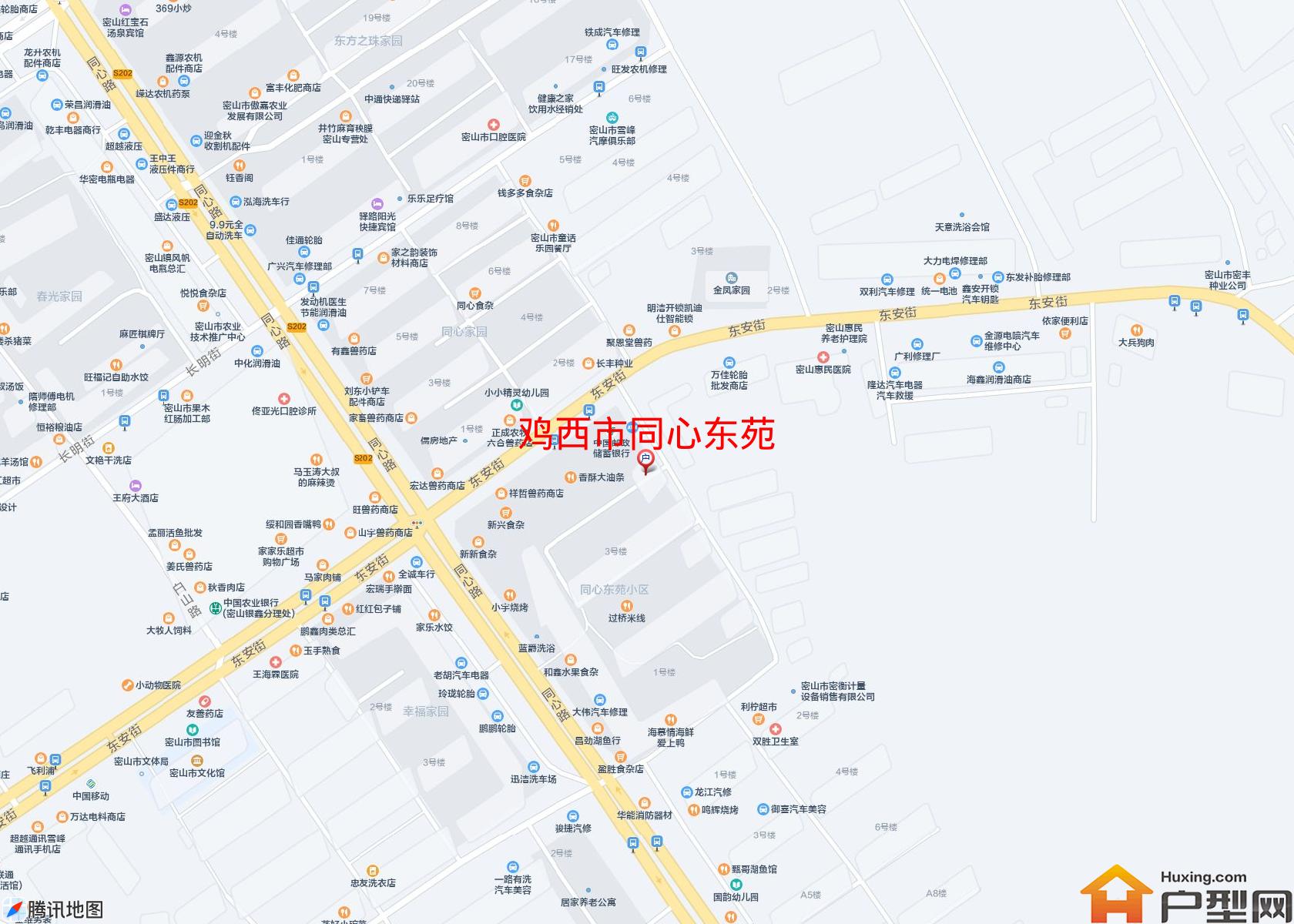 同心东苑小区 - 户型网
