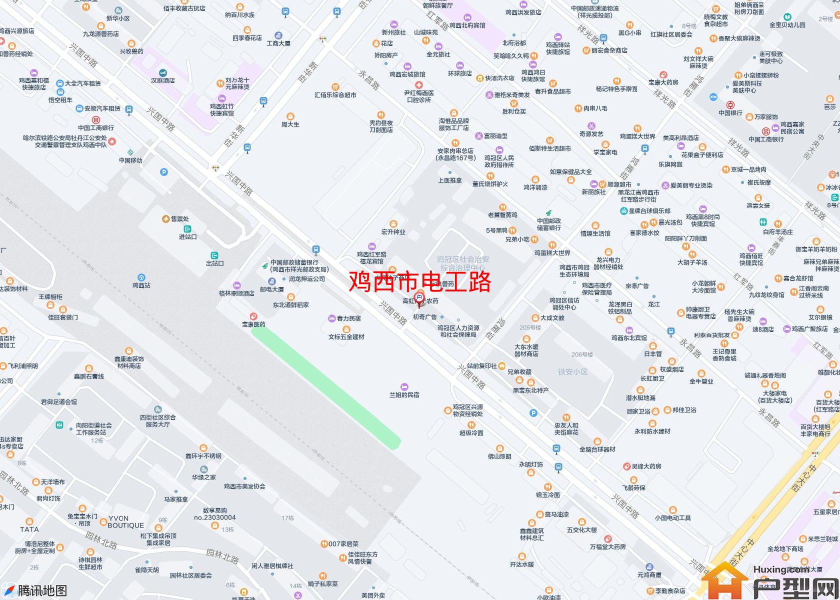 电工路小区 - 户型网