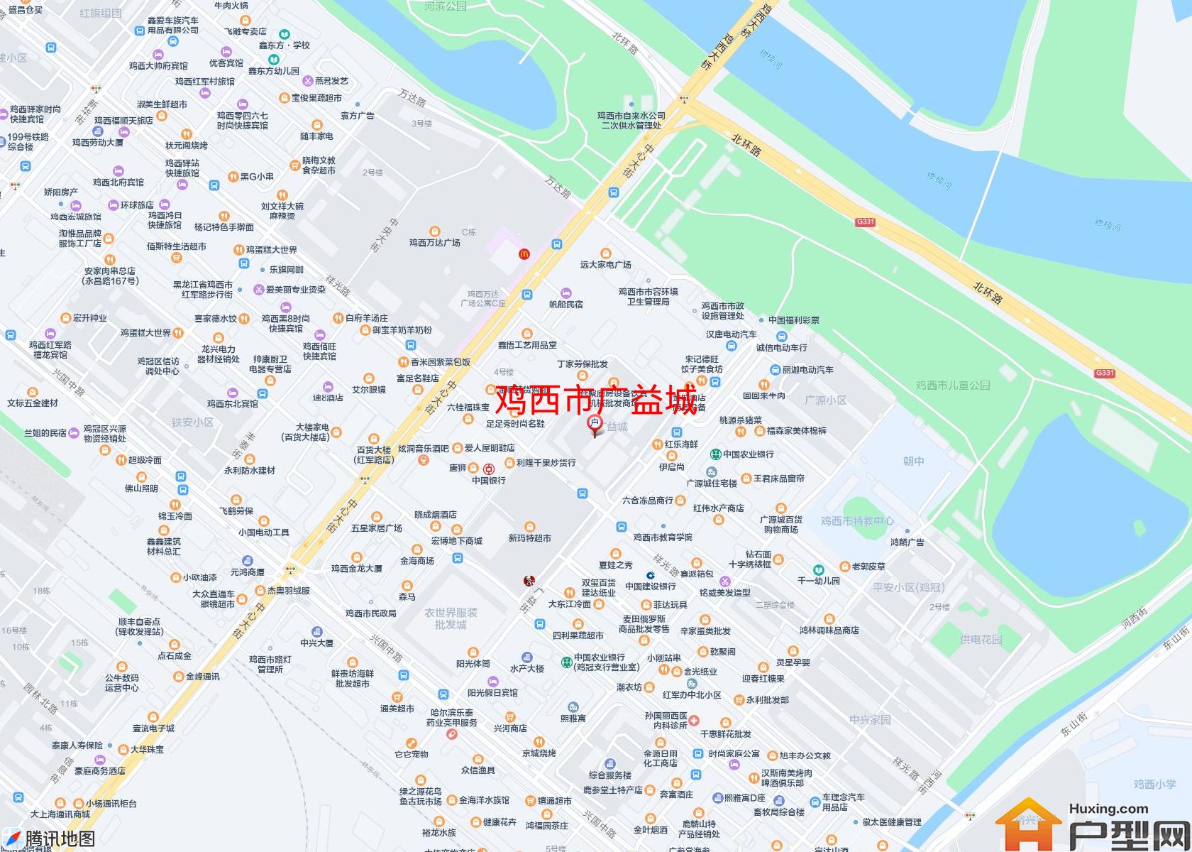 广益城小区 - 户型网