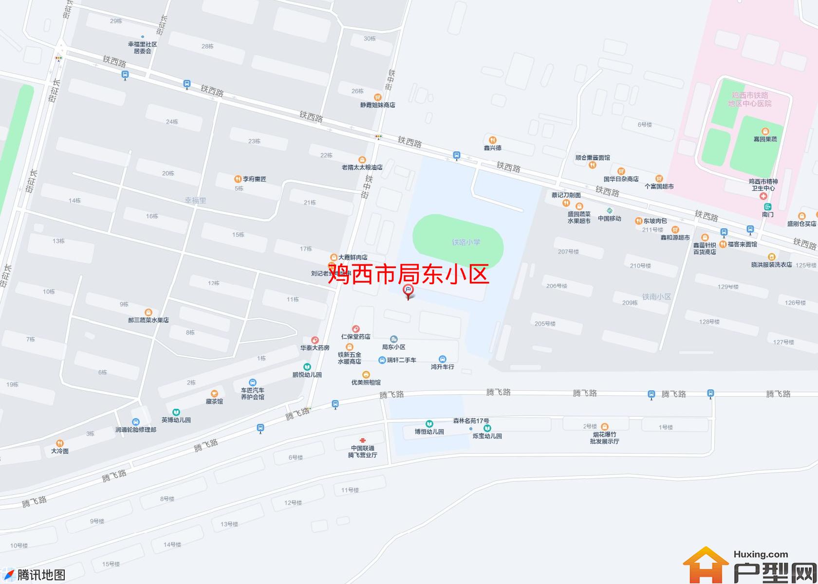 局东小区小区 - 户型网
