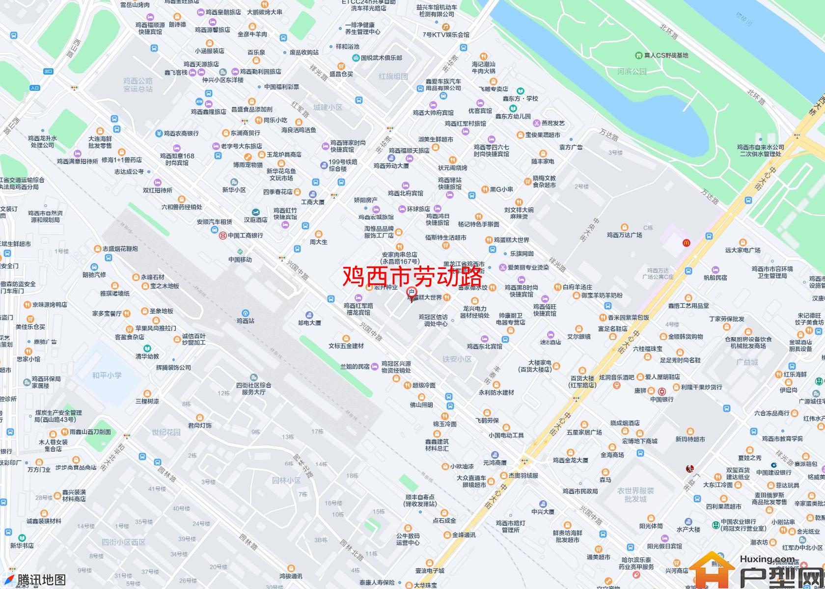 劳动路小区 - 户型网