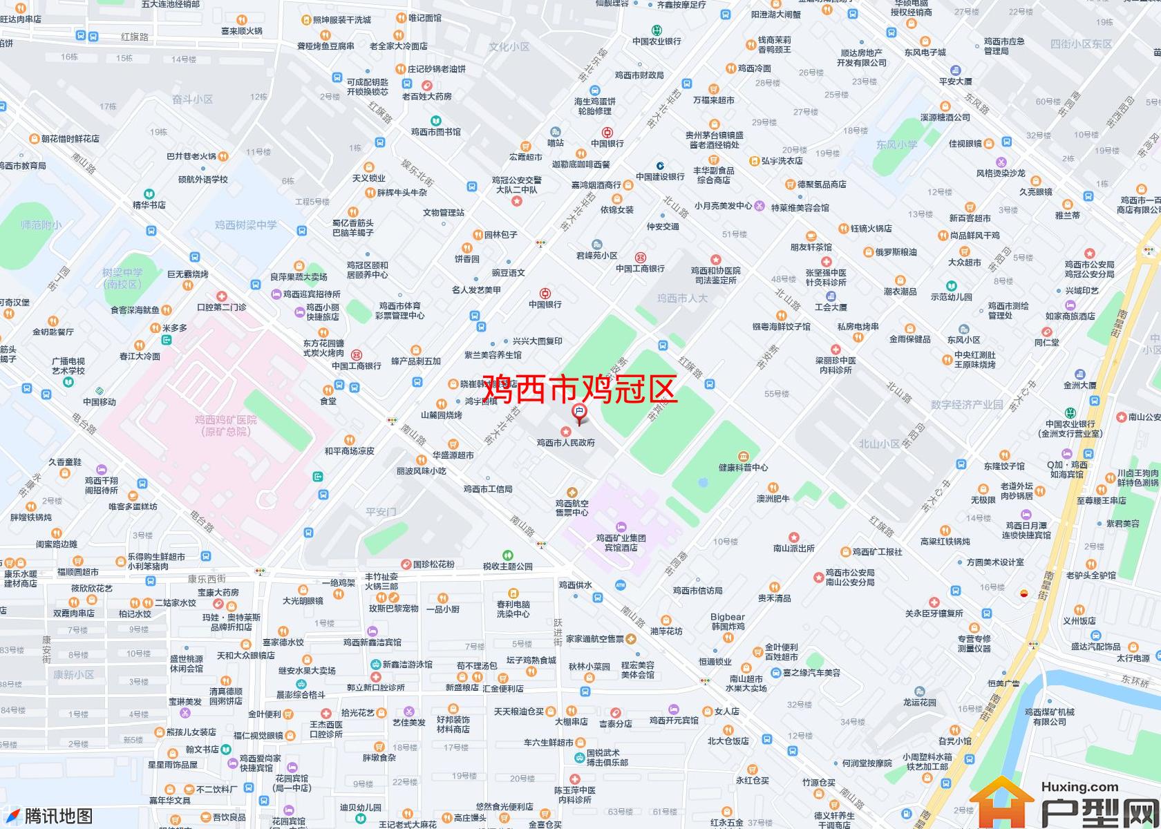 鸡冠区小区 - 户型网