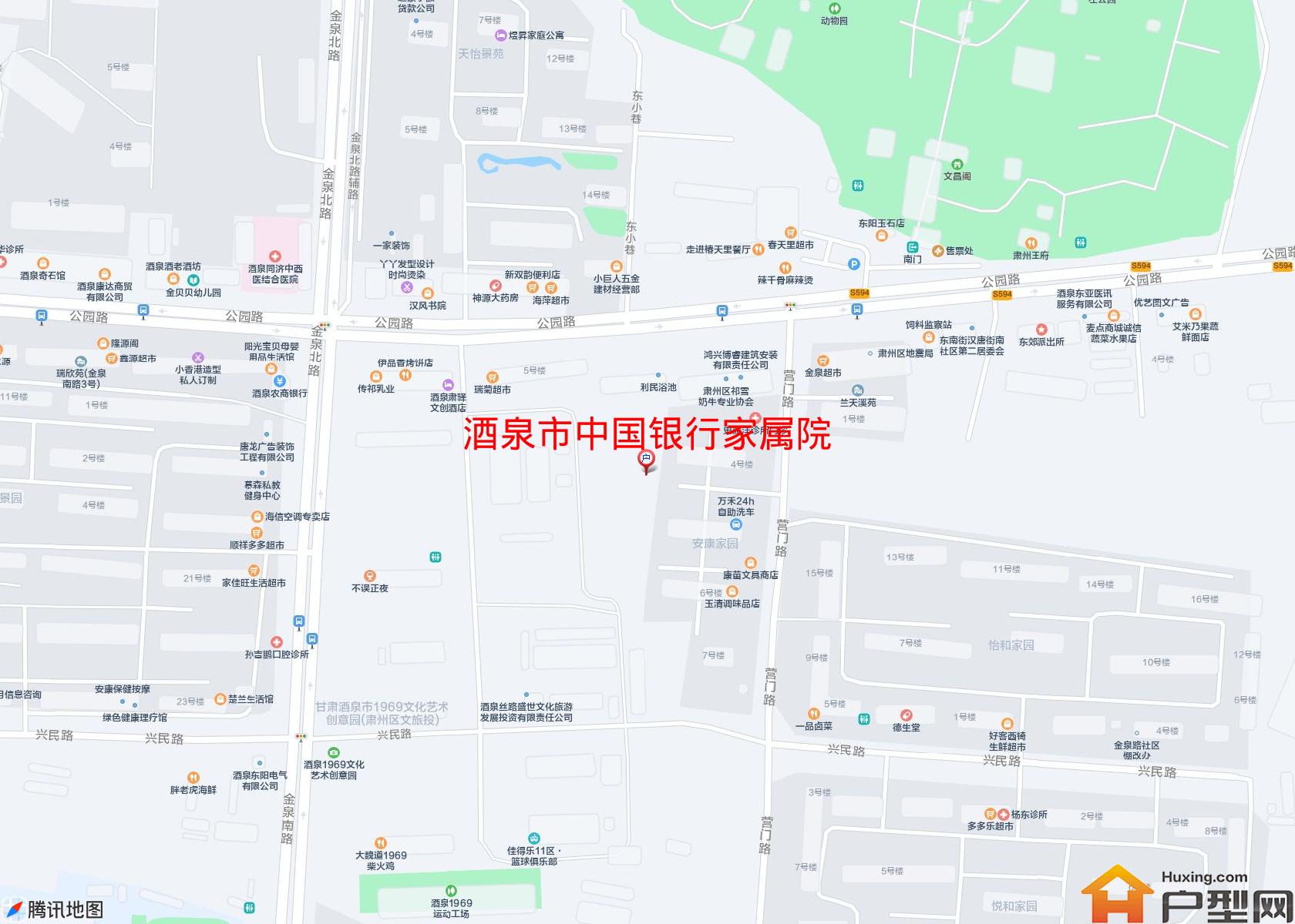 中国银行家属院小区 - 户型网