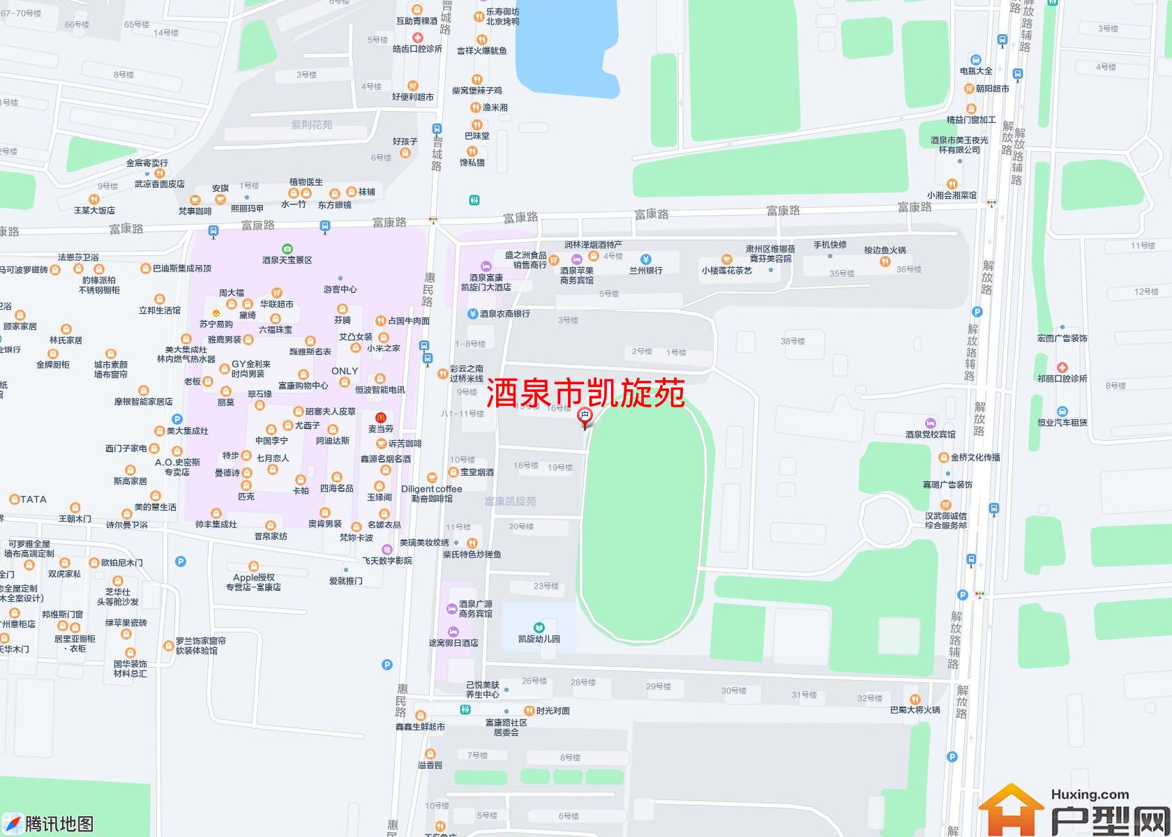 凯旋苑小区 - 户型网