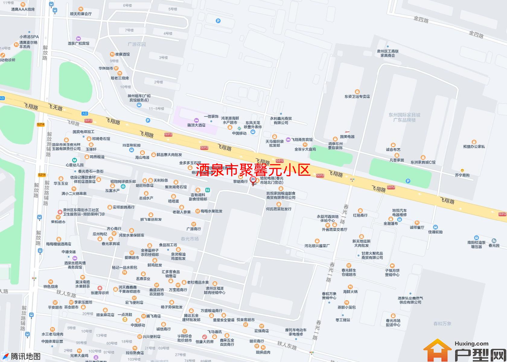 聚馨元小区小区 - 户型网