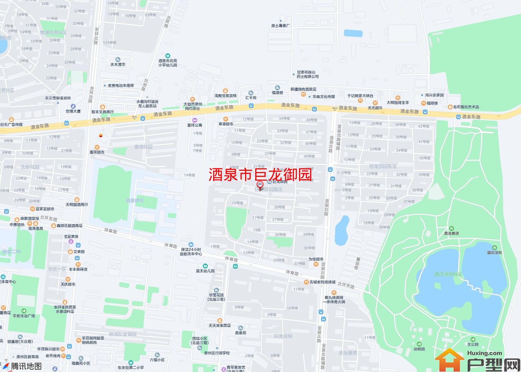 巨龙御园小区 - 户型网