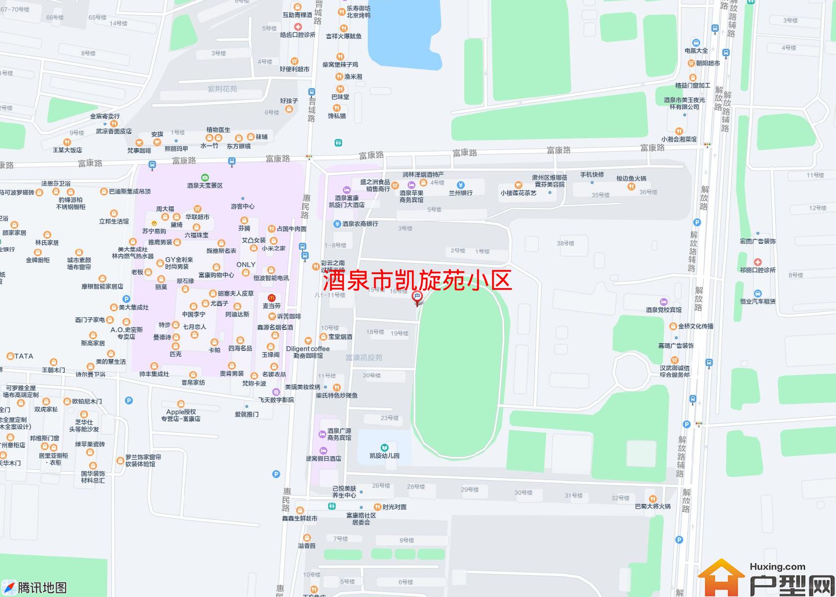 凯旋苑小区小区 - 户型网